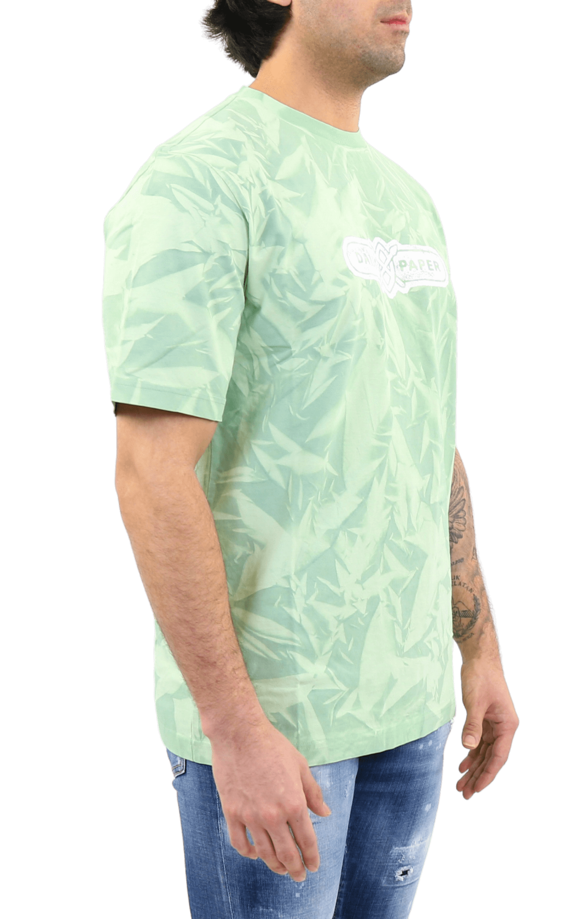 Heren Menef T-Shirt Groen