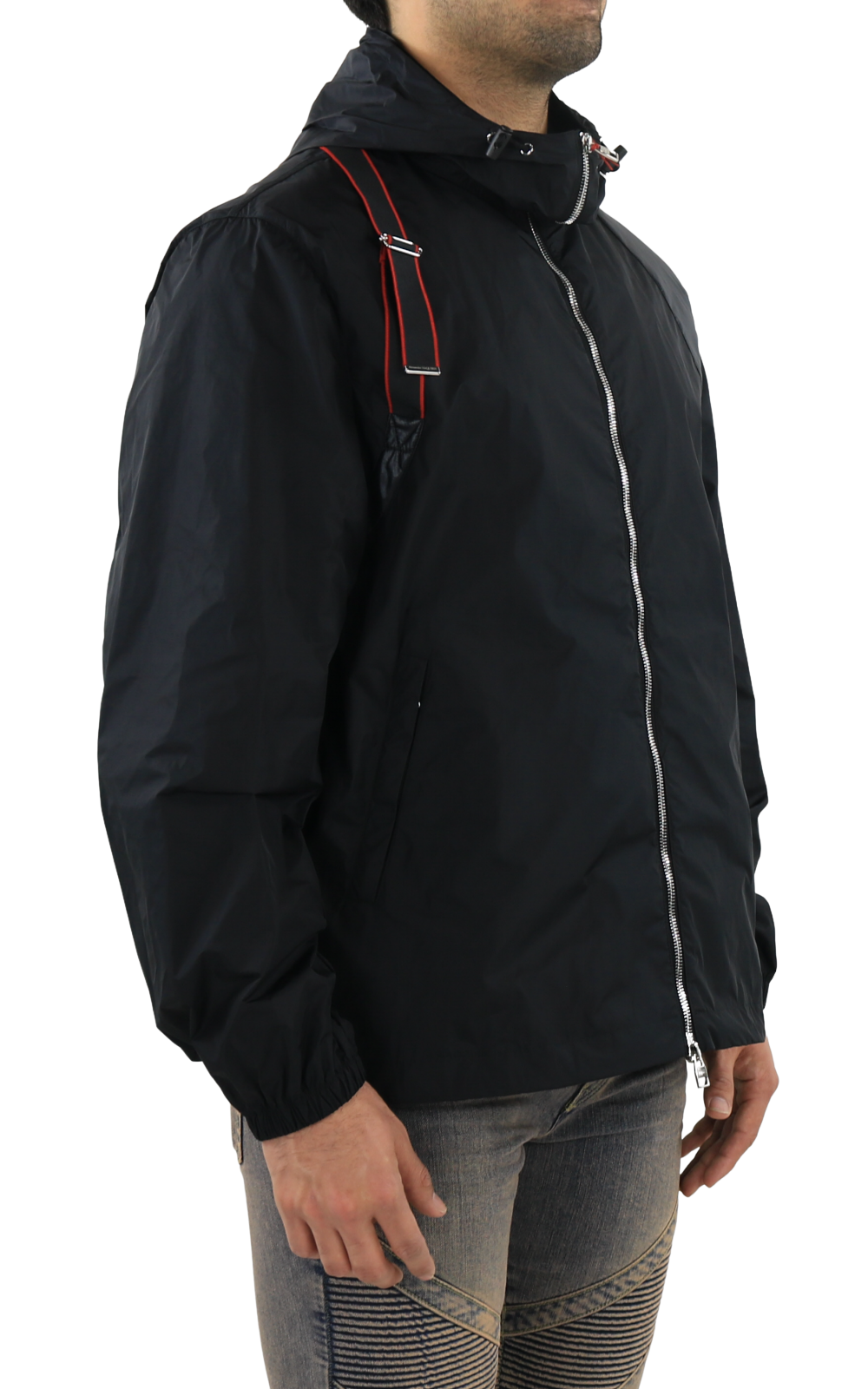 Heren Logo Harness Windbreaker