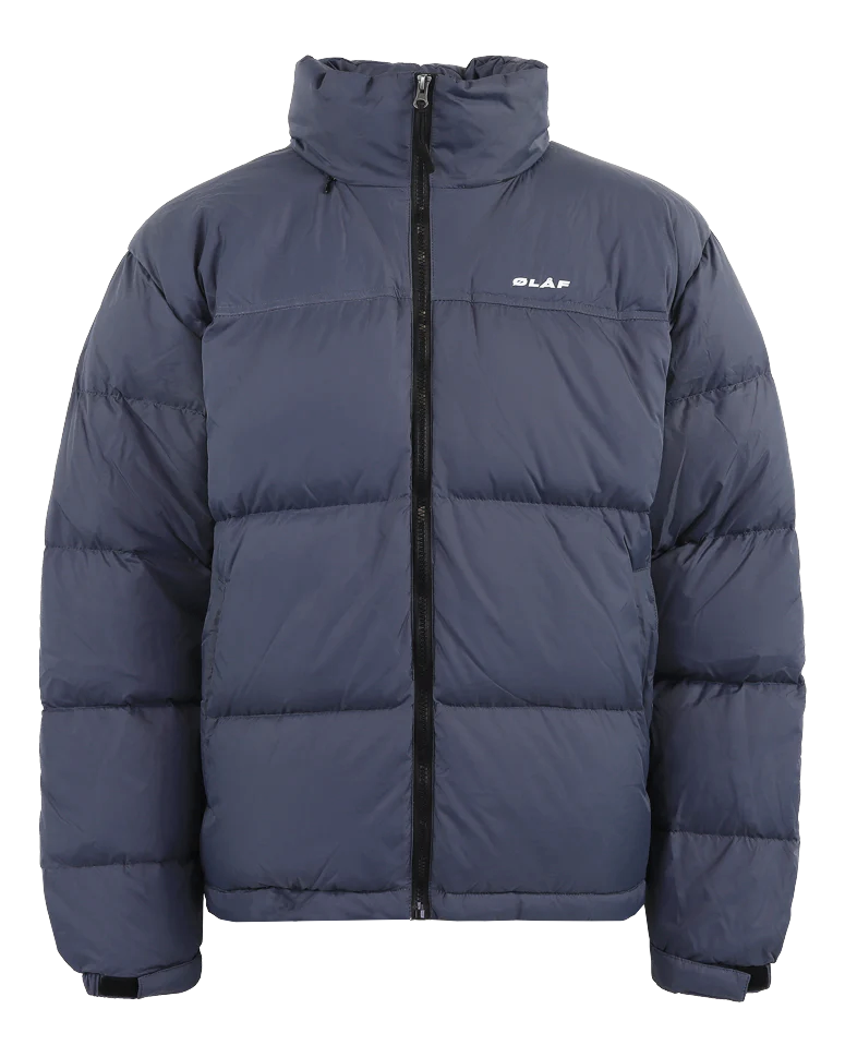 Heren Puffer Jacket Blauw