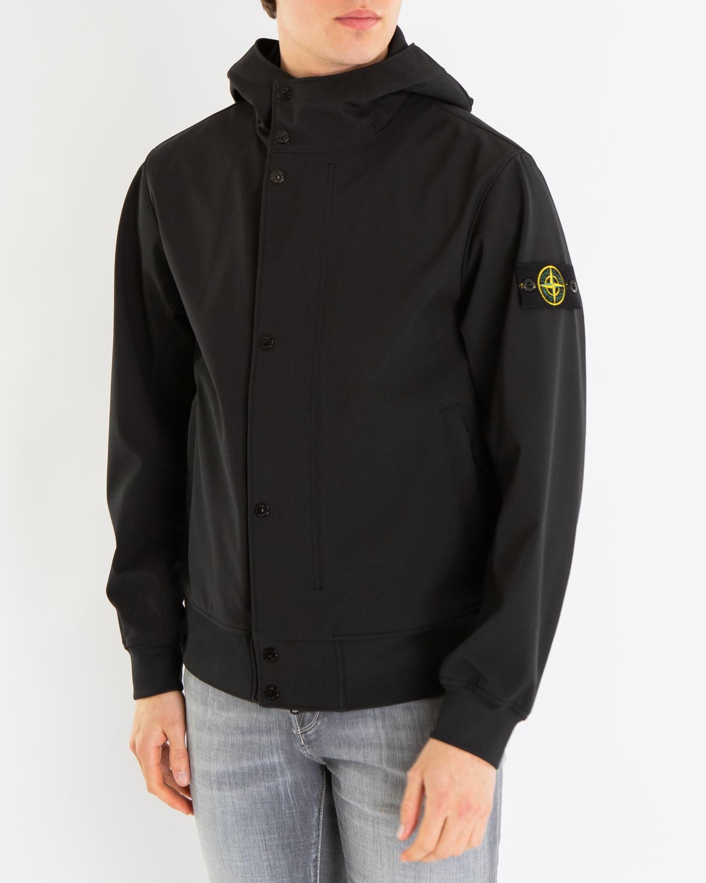 Heren Soft Shell-R Jacket Zwart