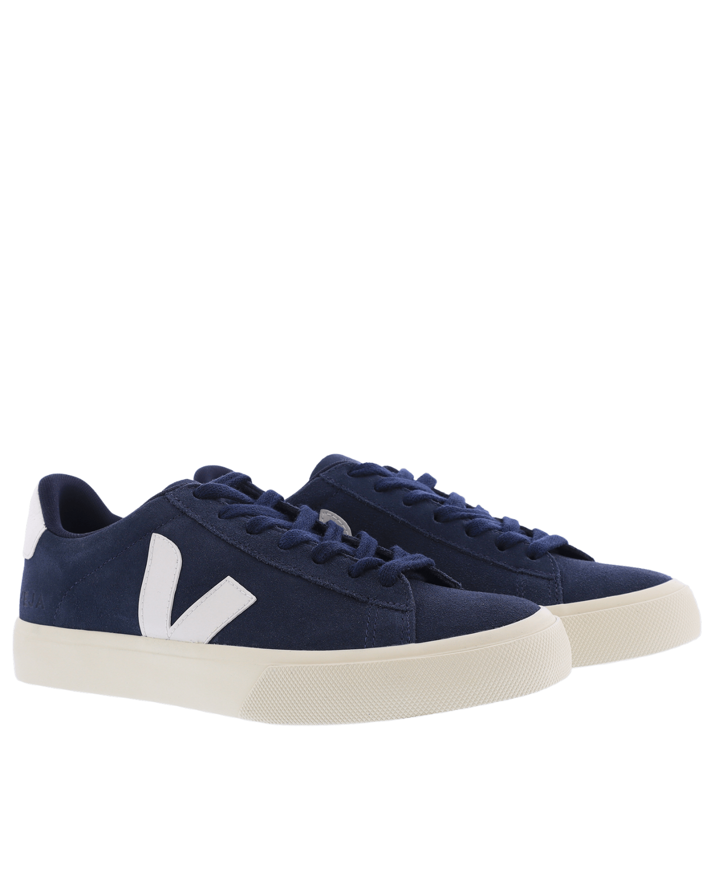 Dames Campo Sneaker Suede Blauw