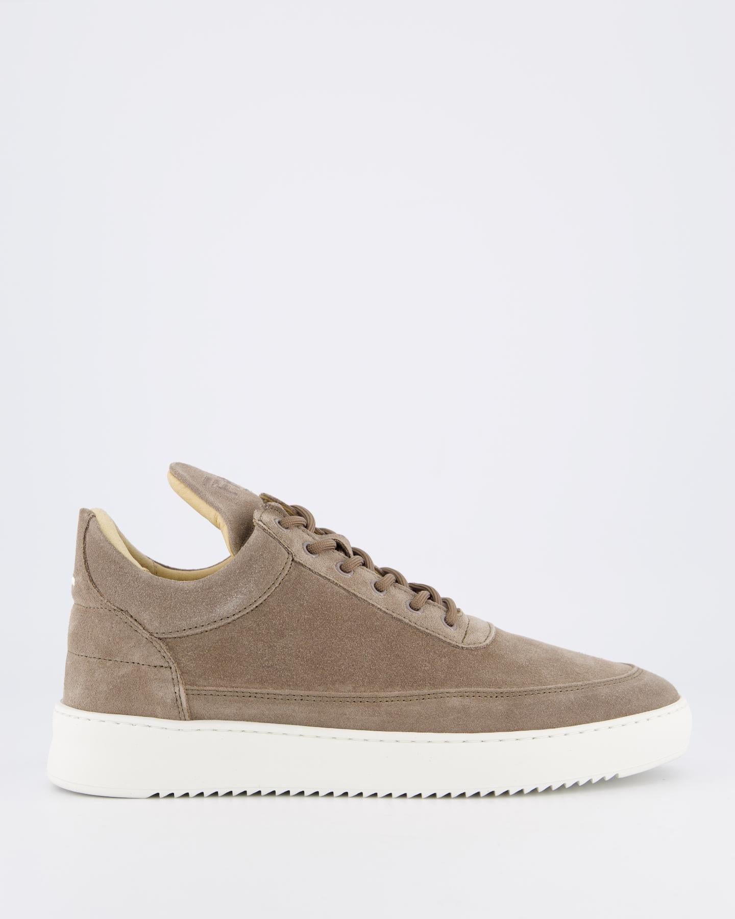 Heren Low Top Suede Organic Earth