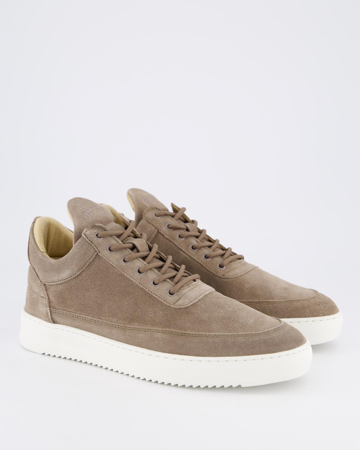 Heren Low Top Suede Organic Earth