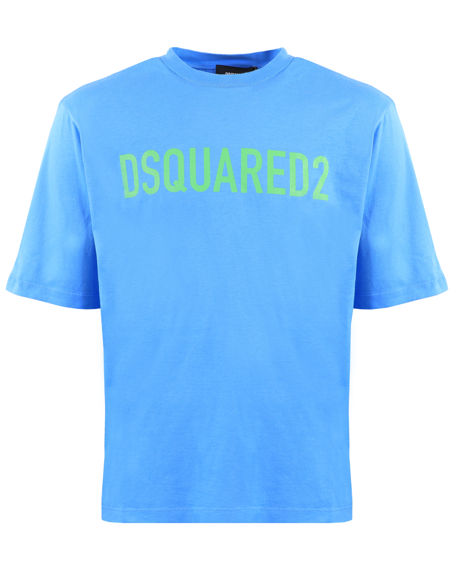 Dsquared shirt online blauw