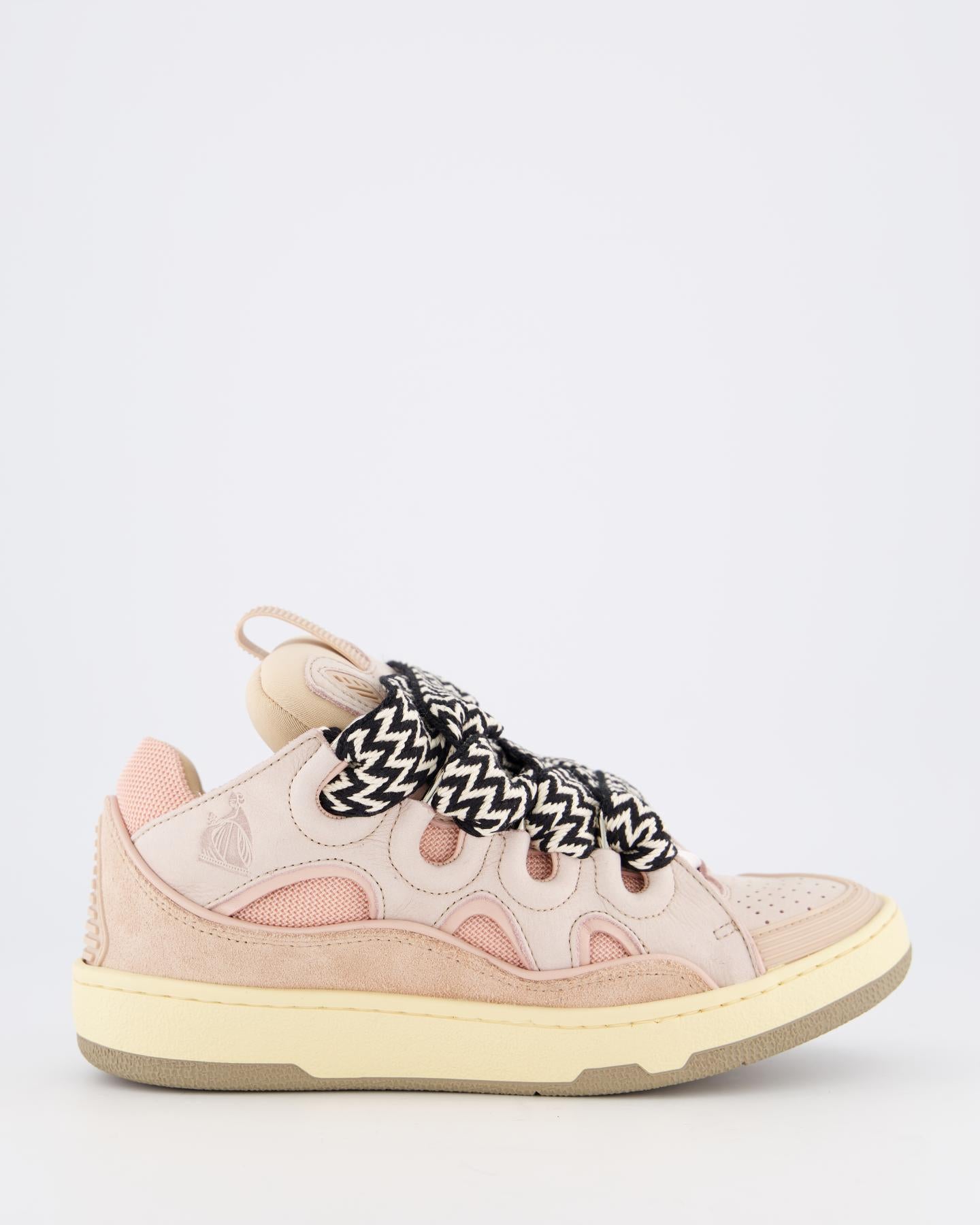 Dames Curb Sneakers Roze