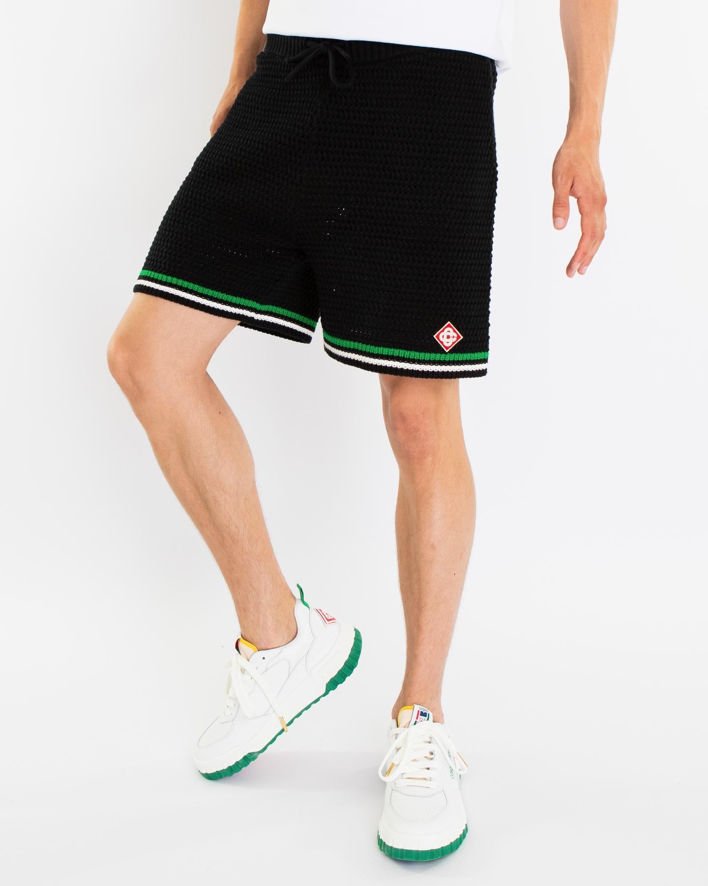 Heren Knit Tennis Shorts