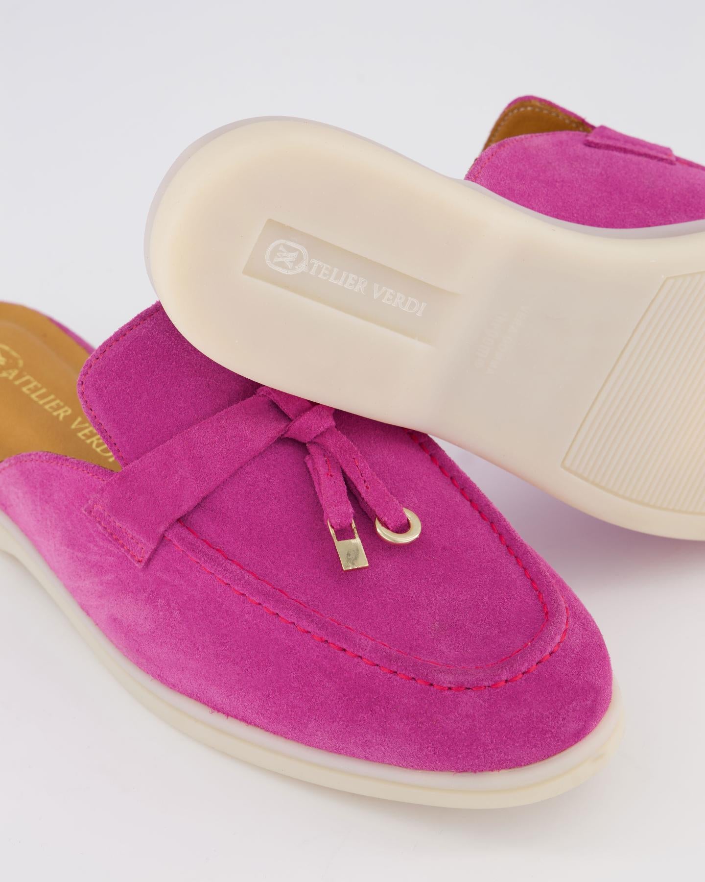 Dames Julia Slip On Fuxia