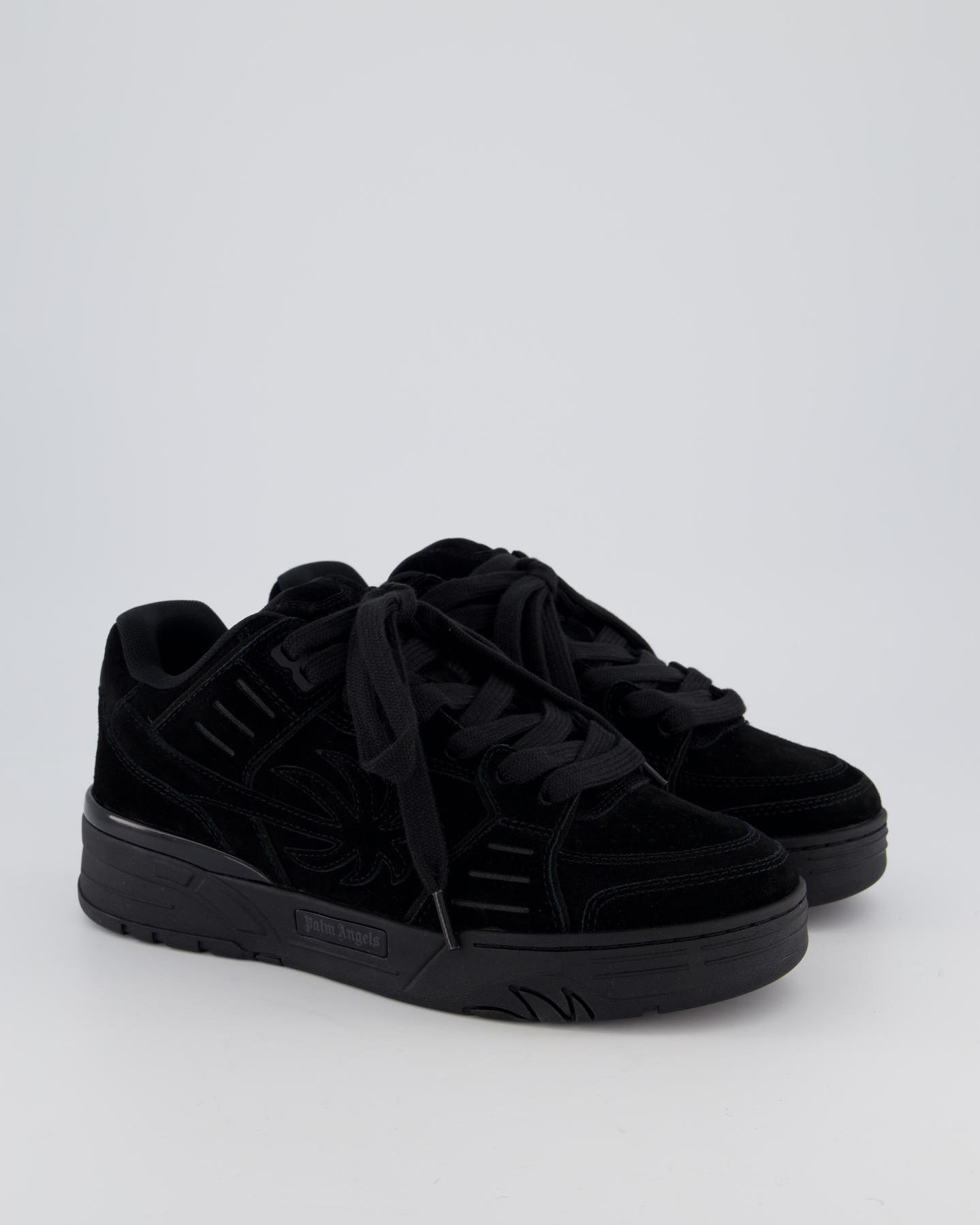 Heren Venice Suede Sneakers Zwart