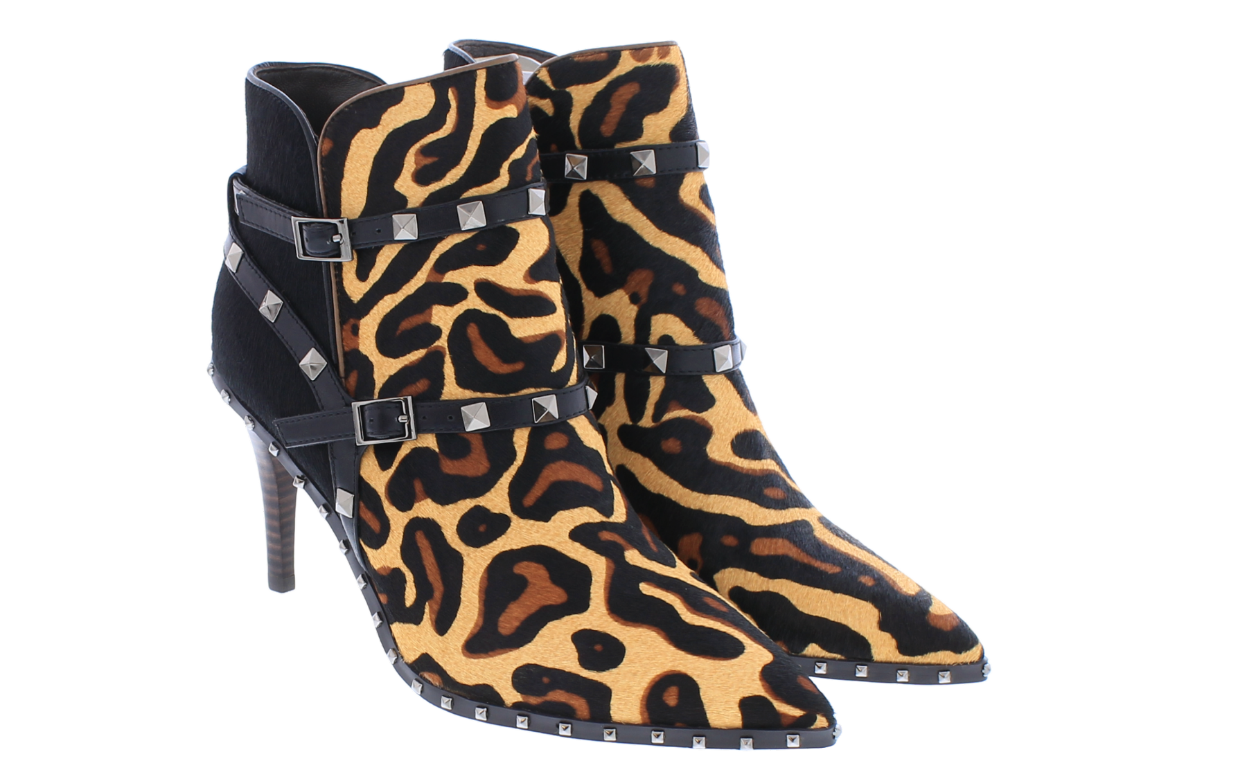 Dames Western 7cm Leopard