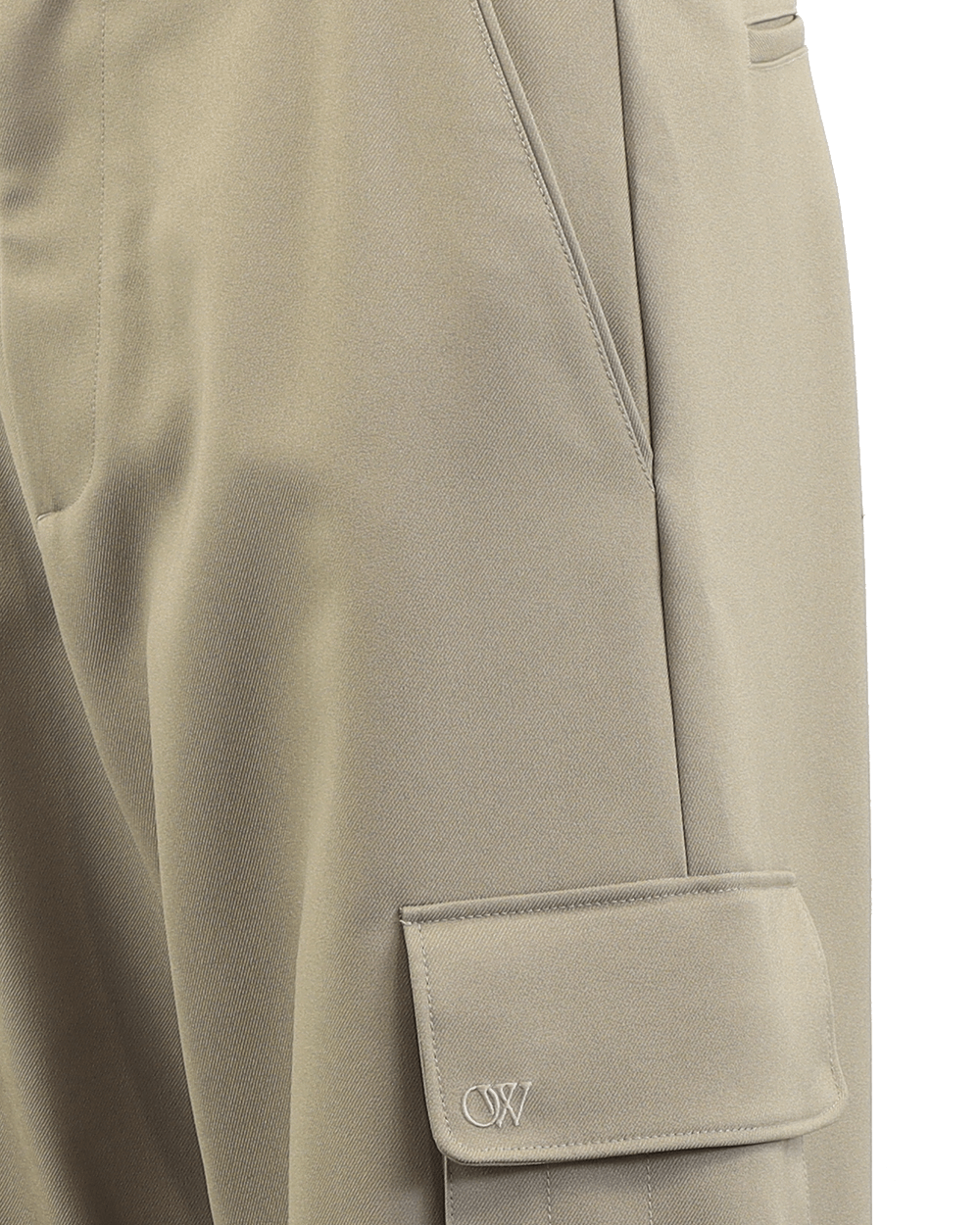 Heren Drill Cargo Pant Beige