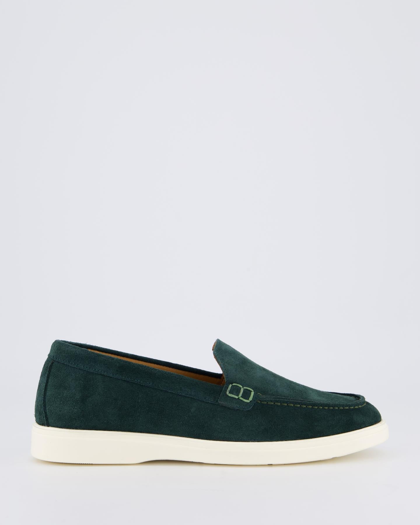 Atelier Verdi Dames Lina Loafer Pine Green - Eleganza.nl