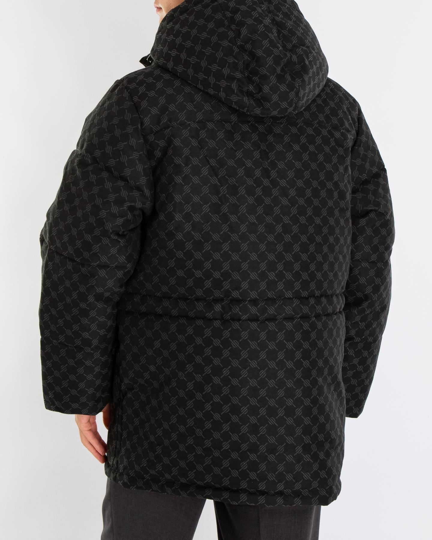 Heren Oba Cotton Monogram Puffer