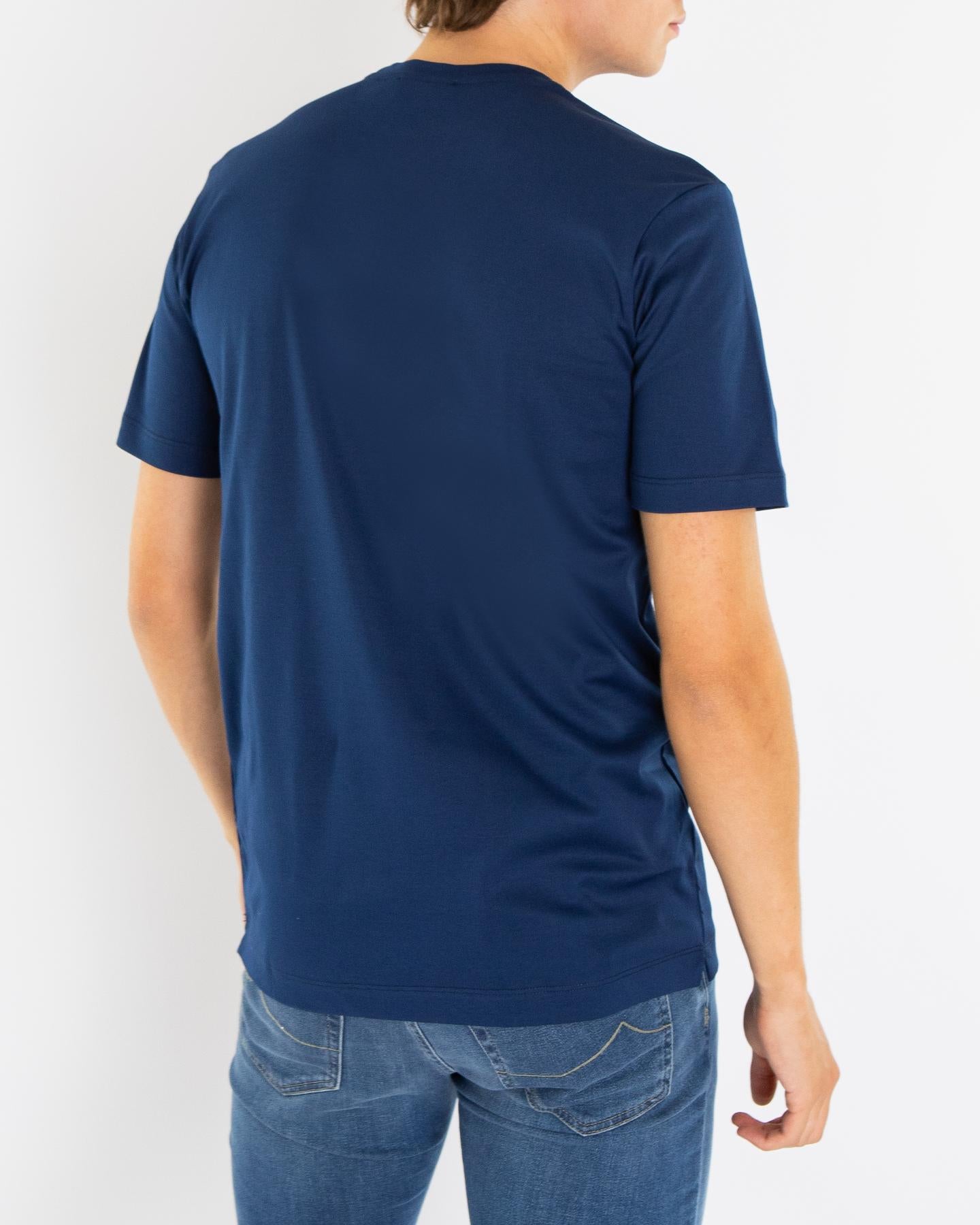 Heren Interlock Supima T-Shirt Wit