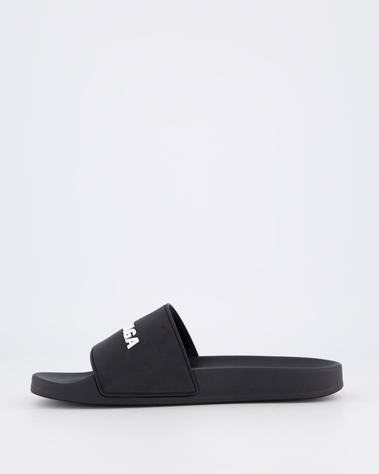 Balenciaga Heren POOL SLIDE RUBBER BAL - Eleganza.nl