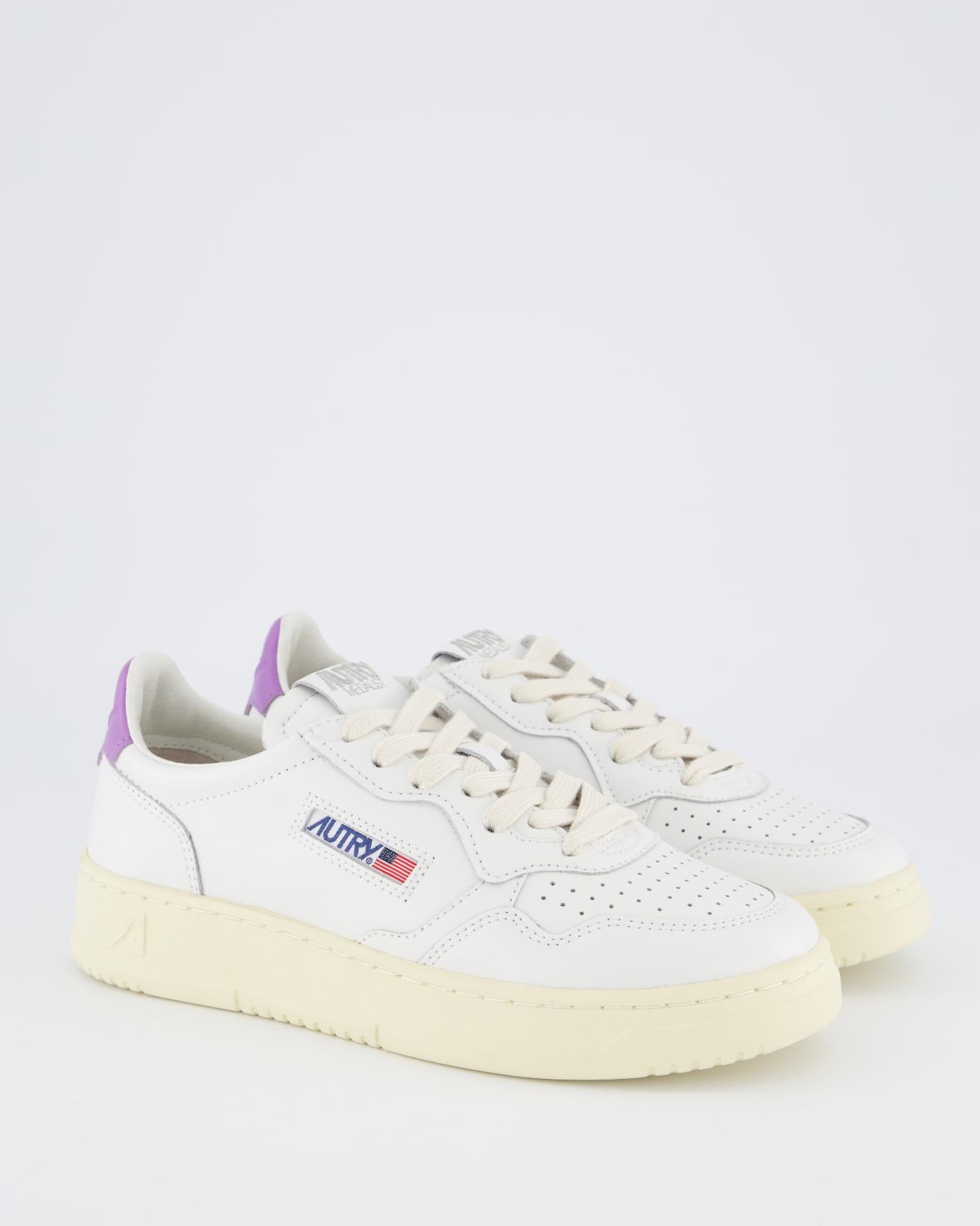 Dames Medalist Sneaker Wit/Paars