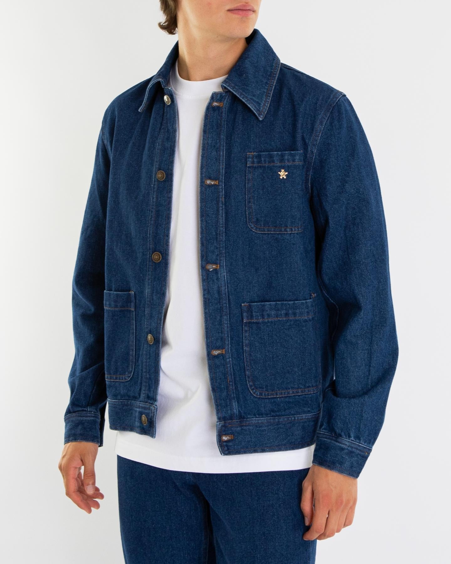 Bram's Fruit Heren Fitted Denim Jacket - Eleganza.nl