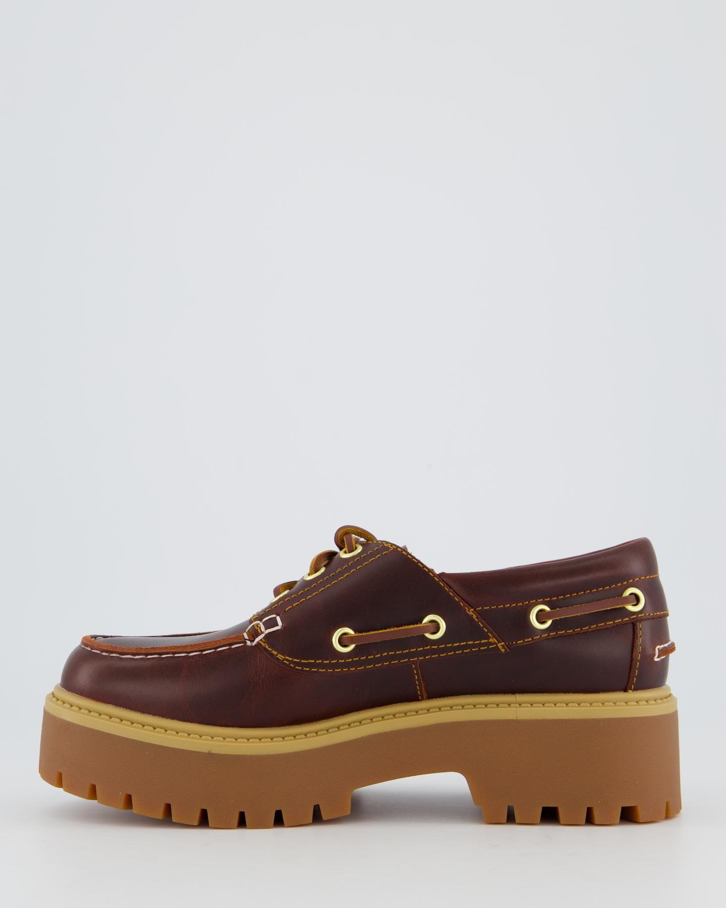 Dames Stone Street Boat Shoe