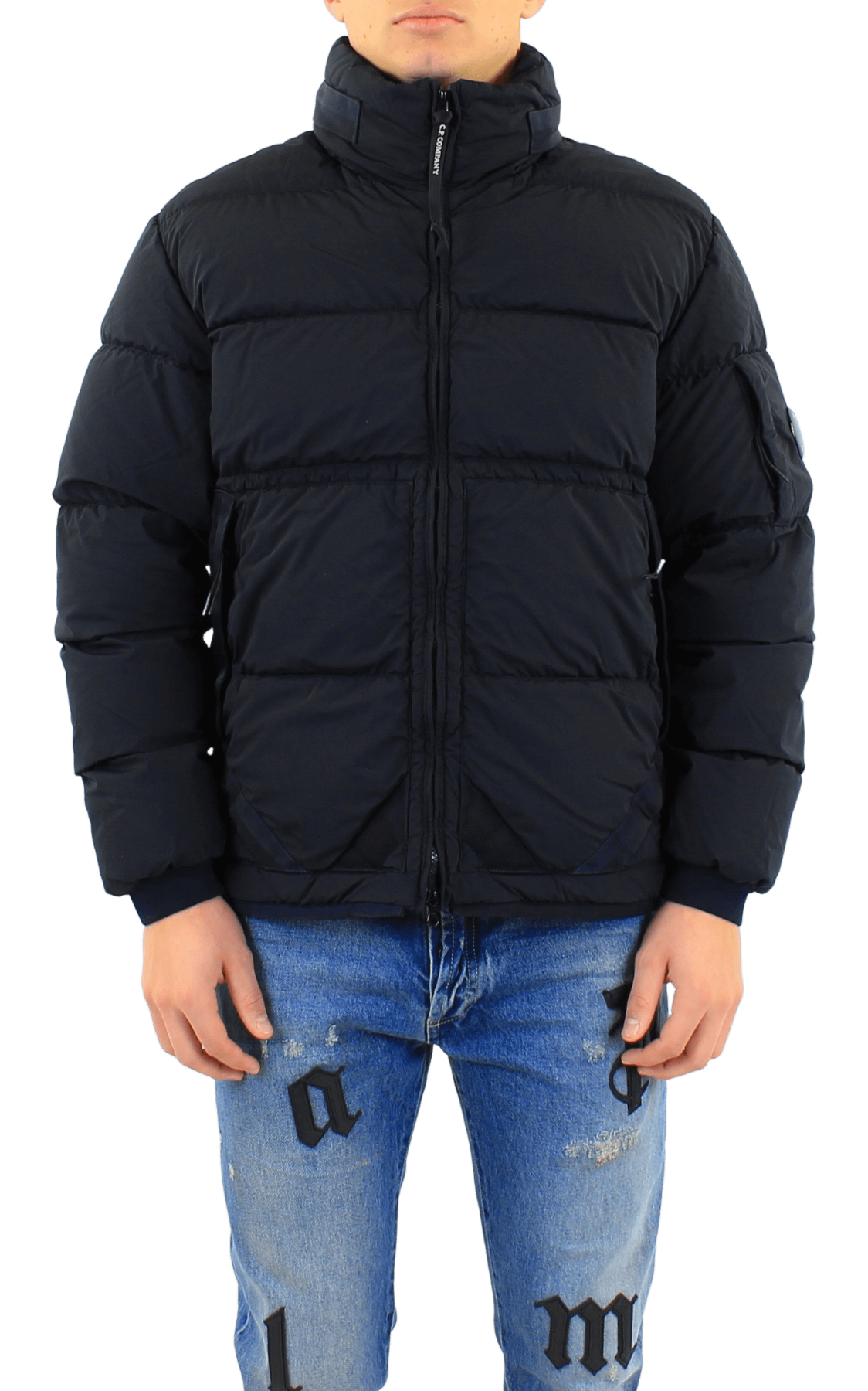 Heren Nycra R Down Jacket Blauw