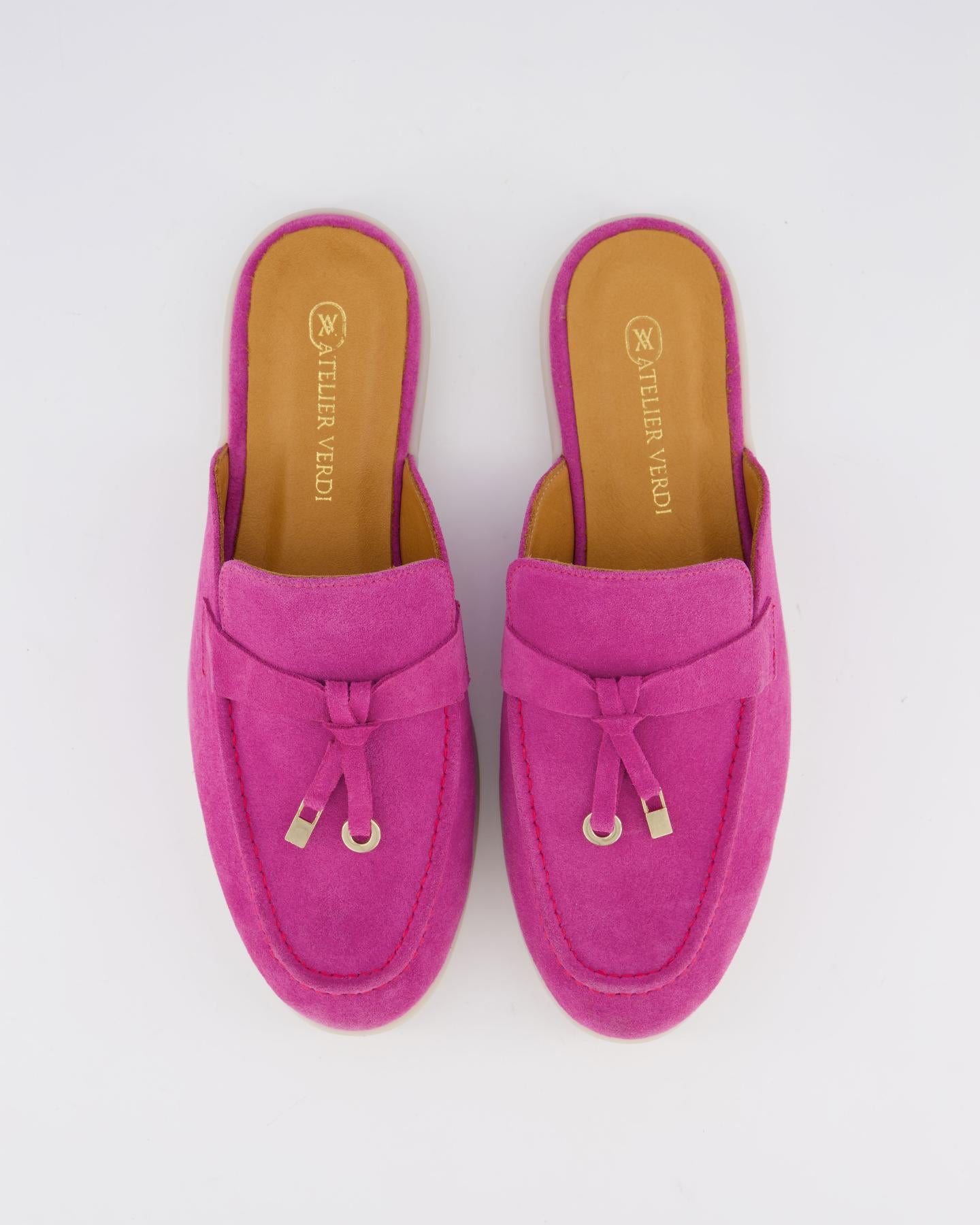 Dames Julia Slip On Fuxia