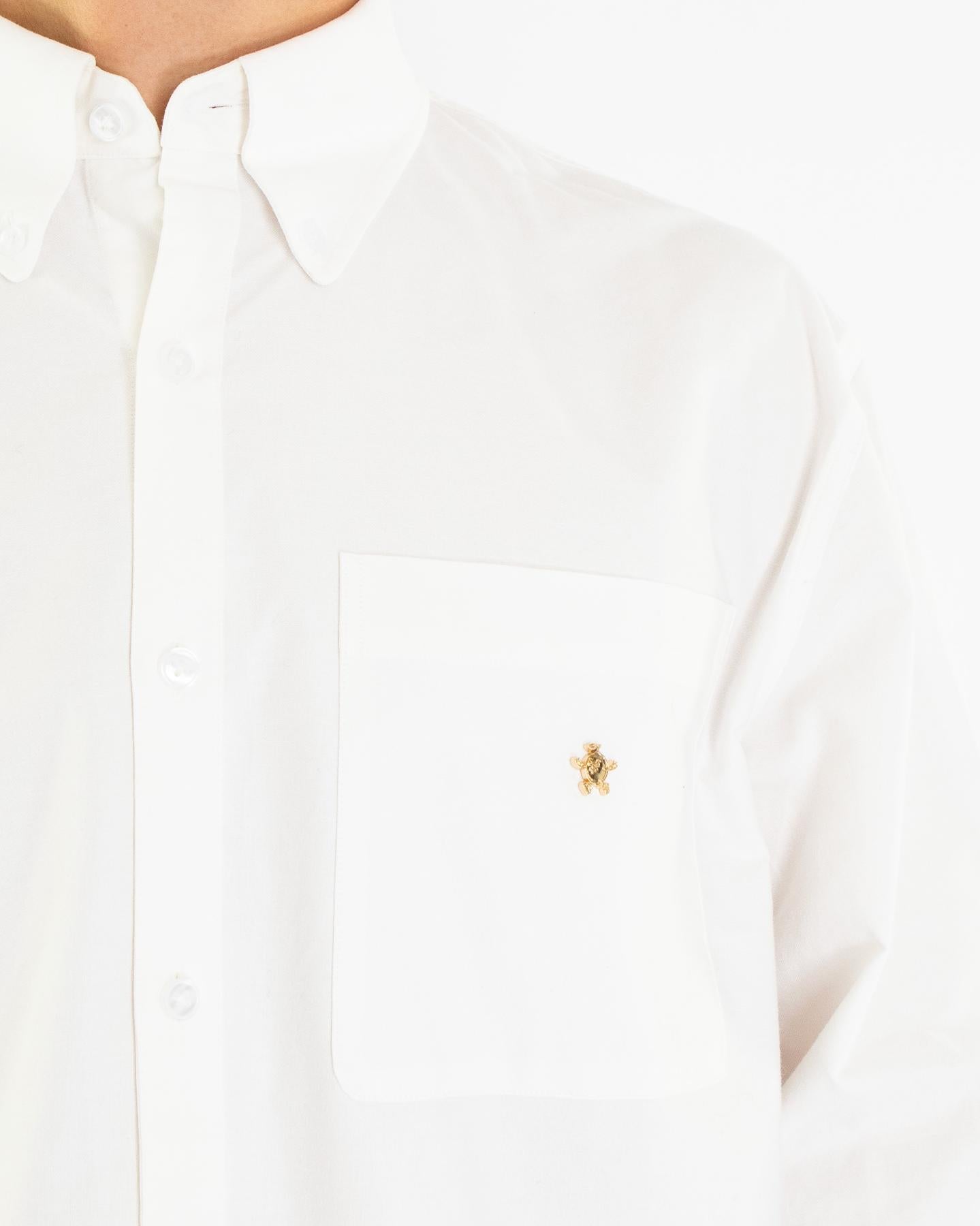 Heren Gold Lemon Oxford Shirt