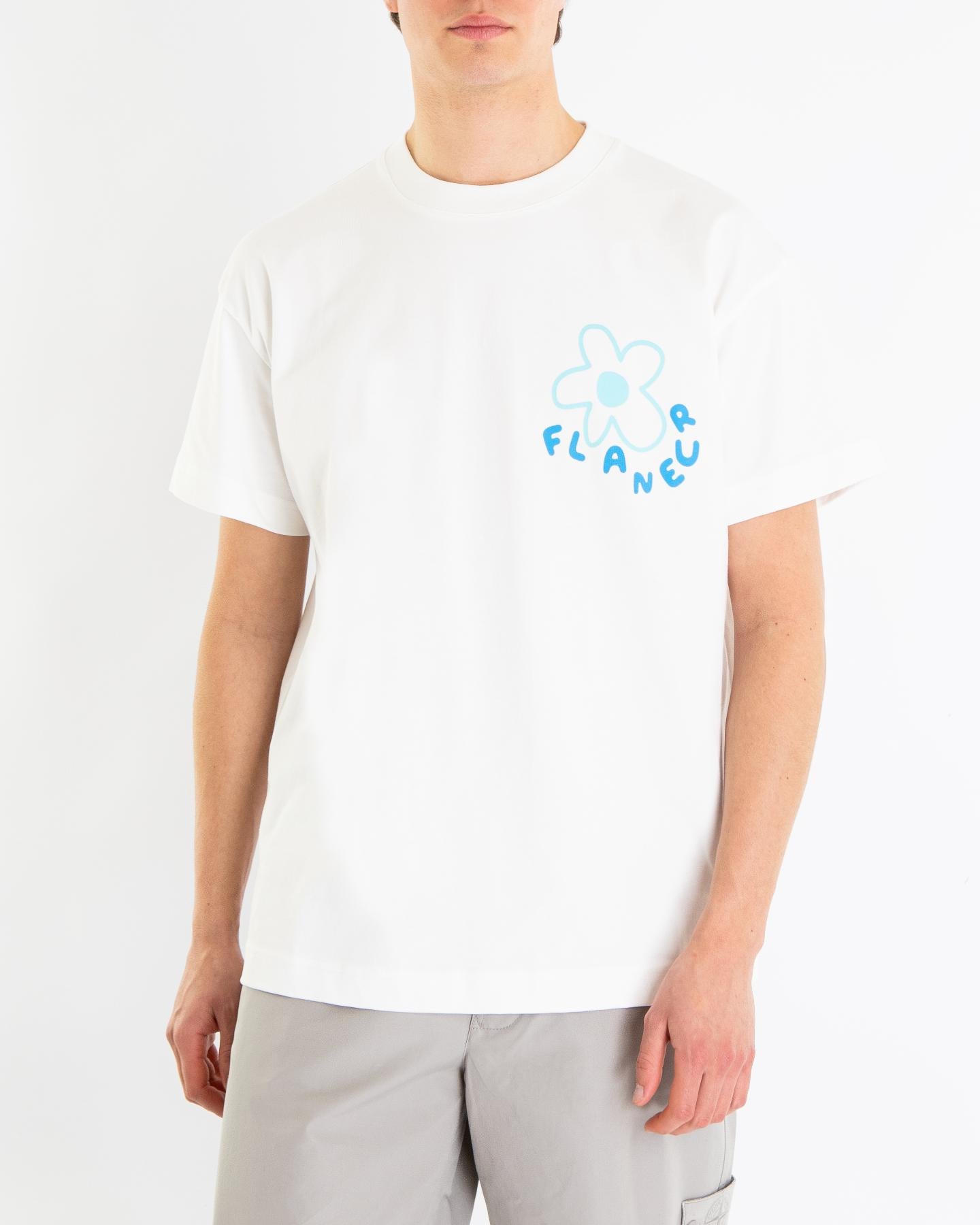 Heren Blossom T-Shirt Wit