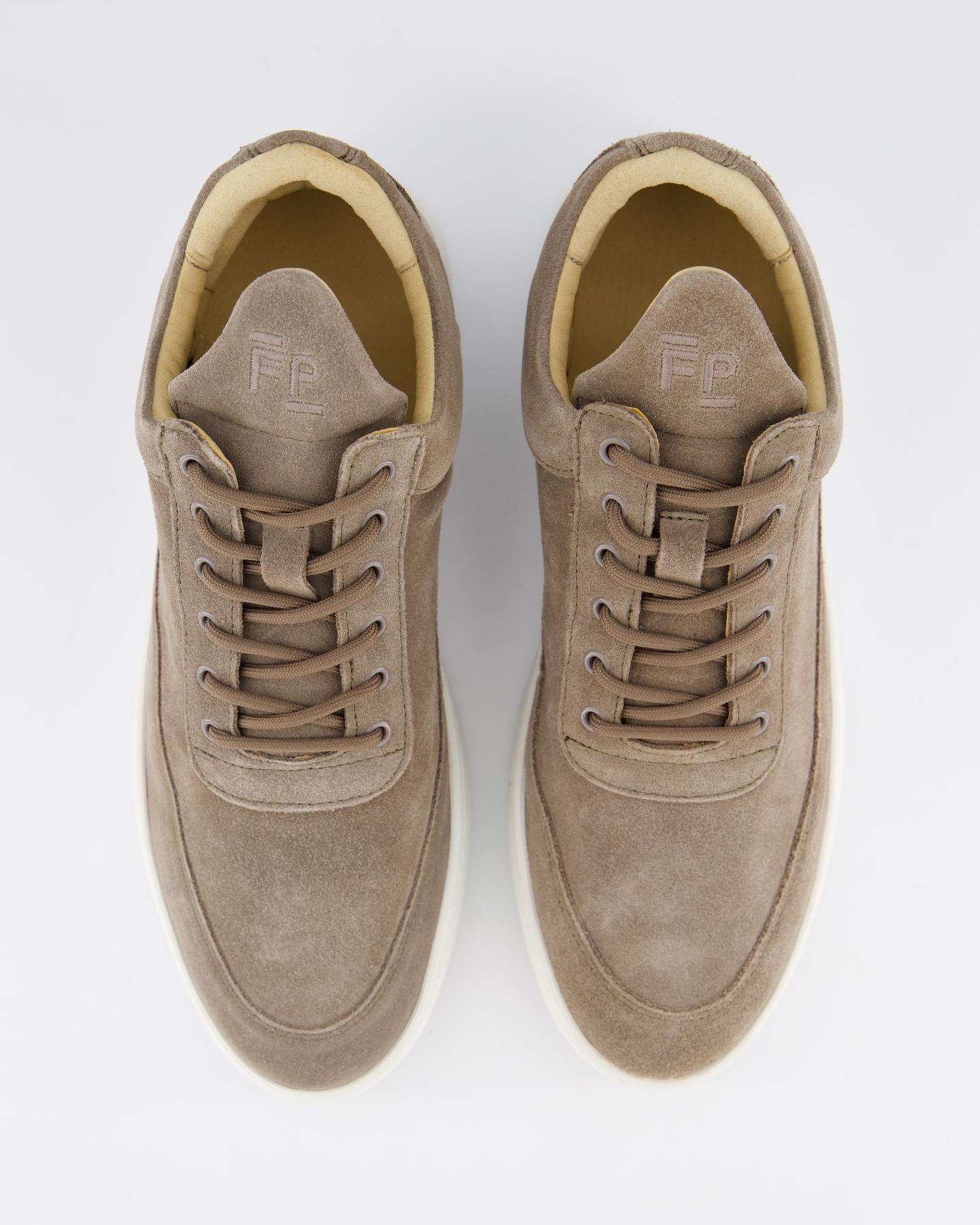 Heren Low Top Suede Organic Earth