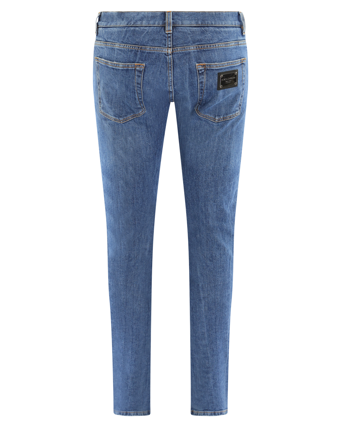 Heren Denim Patchwork