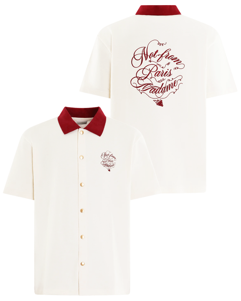 Drole De Monsieur Heren La Chemise Slogan Vignes - Eleganza.nl