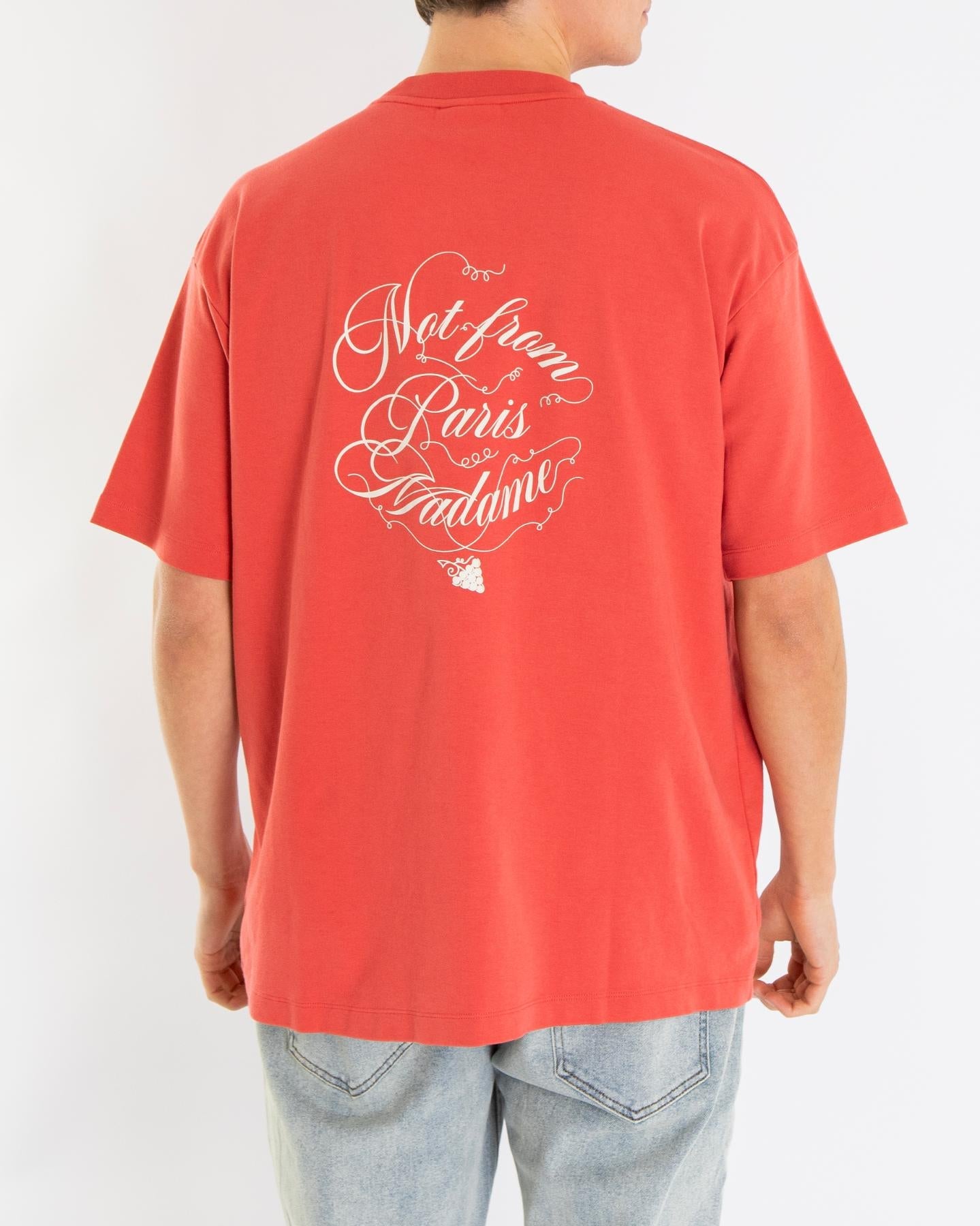 Drole De Monsieur Heren Le T-Shirt Slogan Vignes - Eleganza.nl