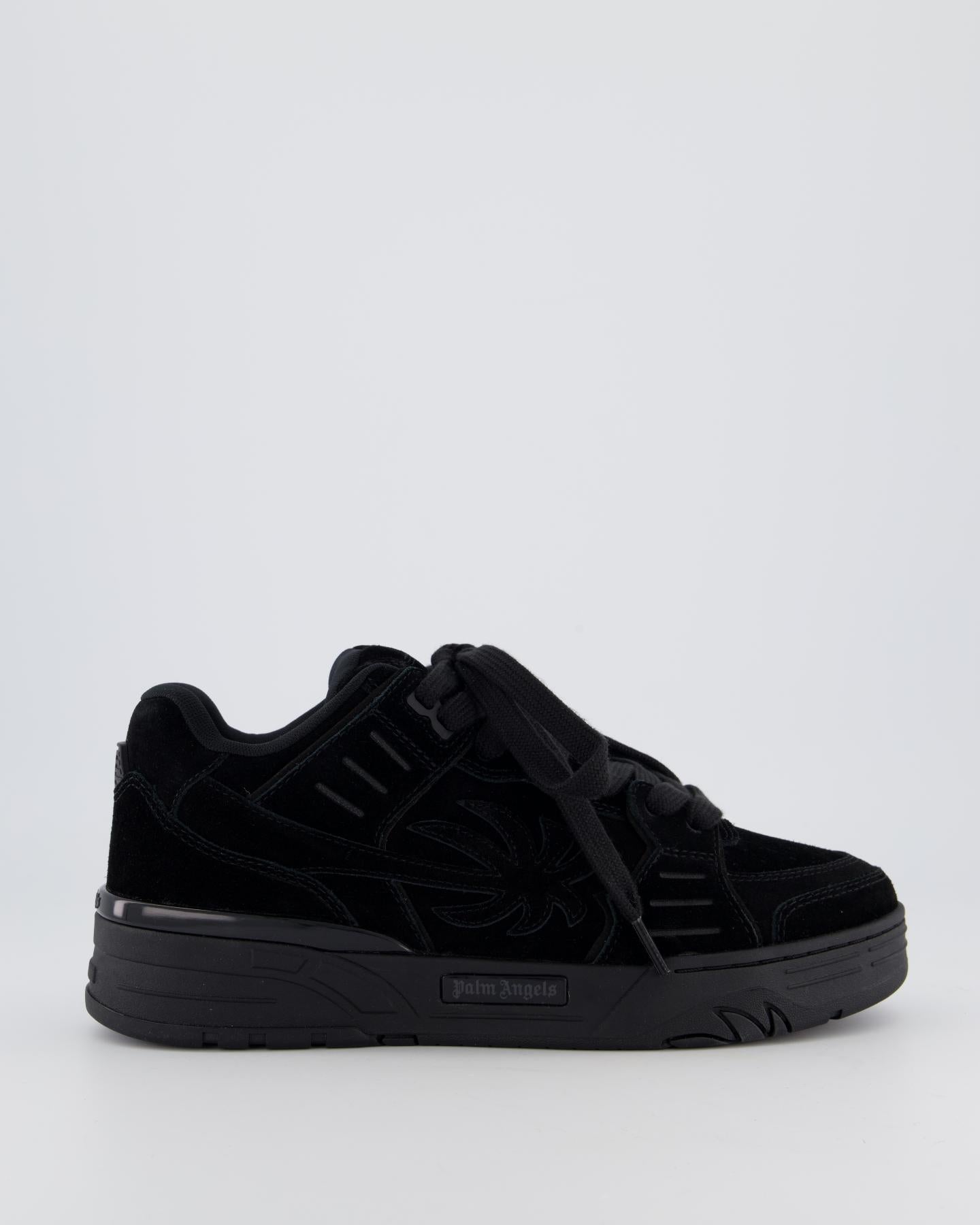 Heren Venice Suede Sneakers Zwart