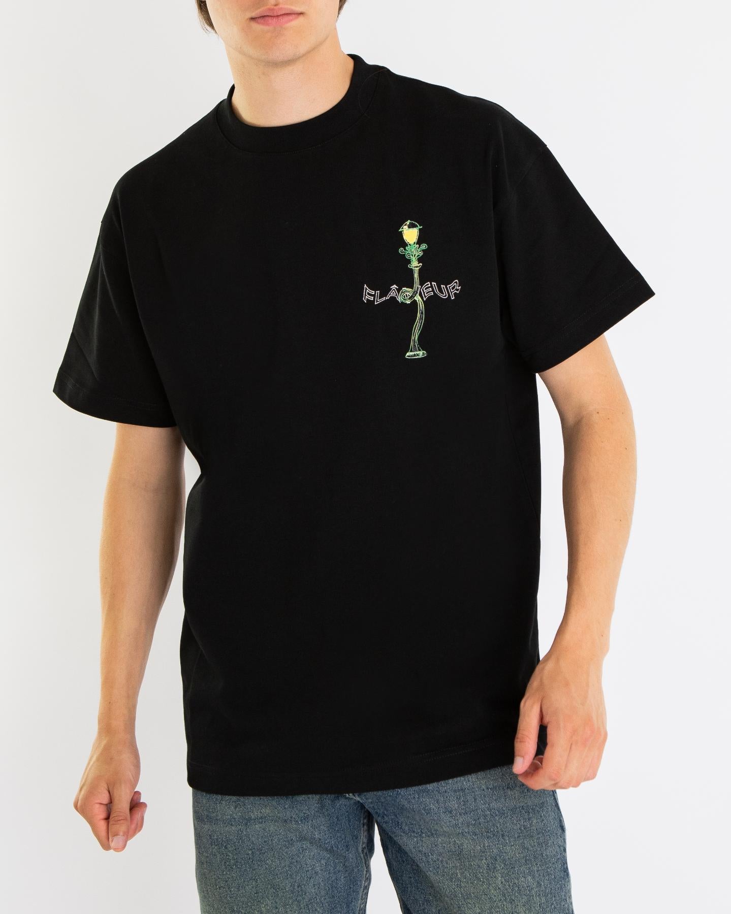 Heren Lantern T-Shirt Black