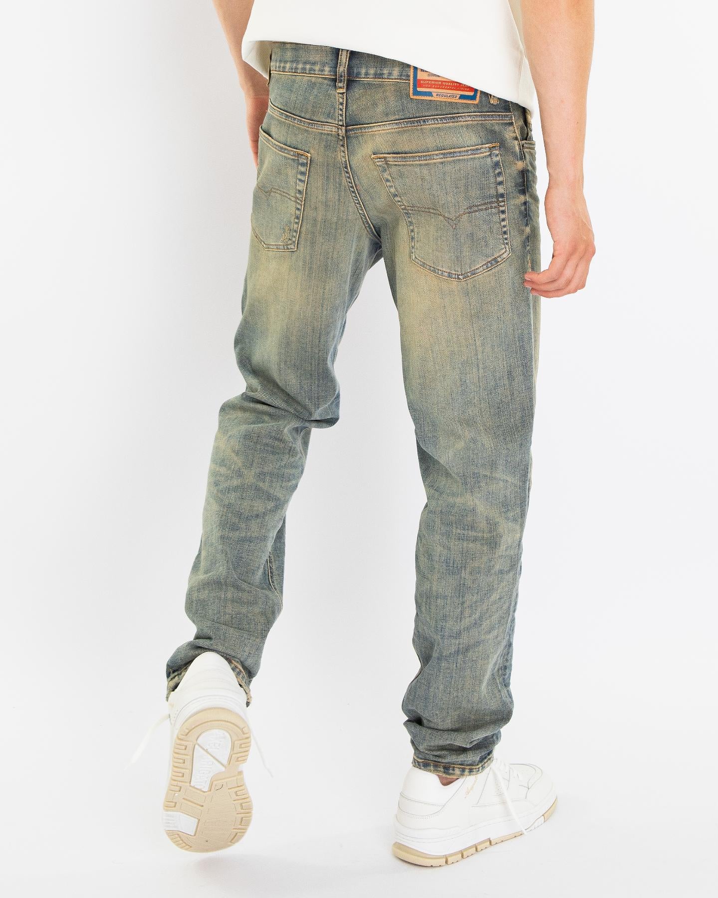 Heren D-FINITIVE Jeans Grijs