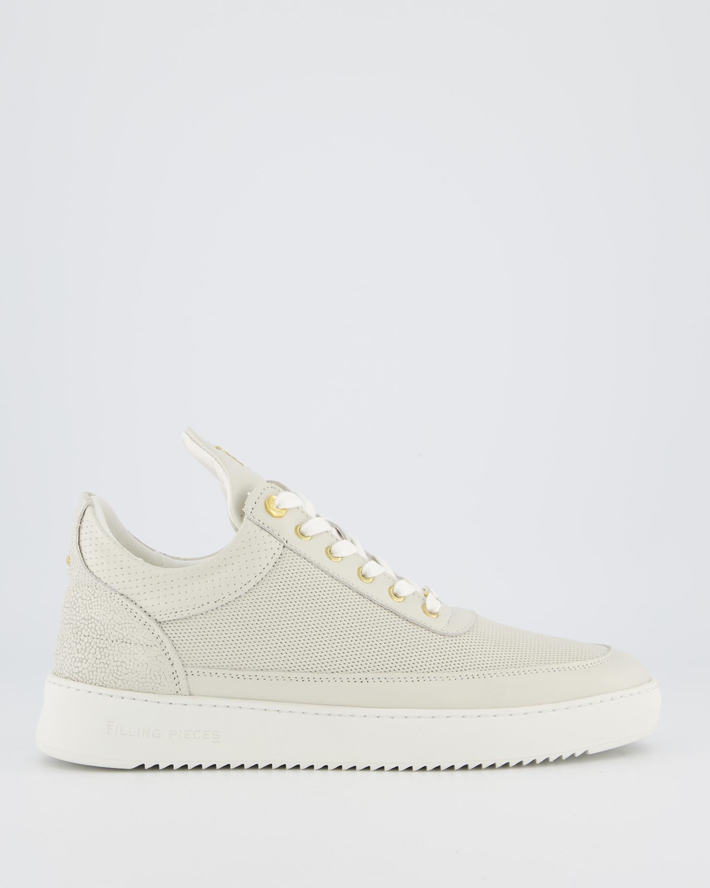 Heren Low Top Aten Sneaker Off White