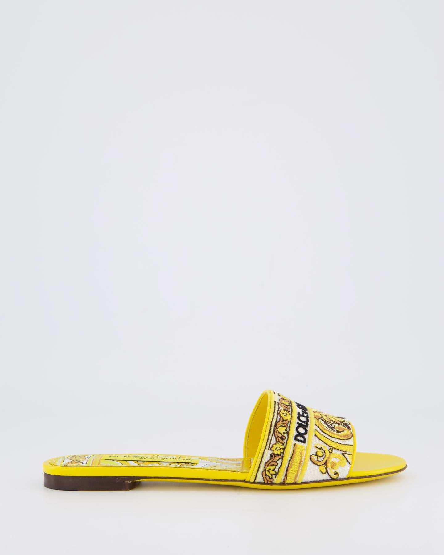 Dames Dolce & Gabbana Flat Slides