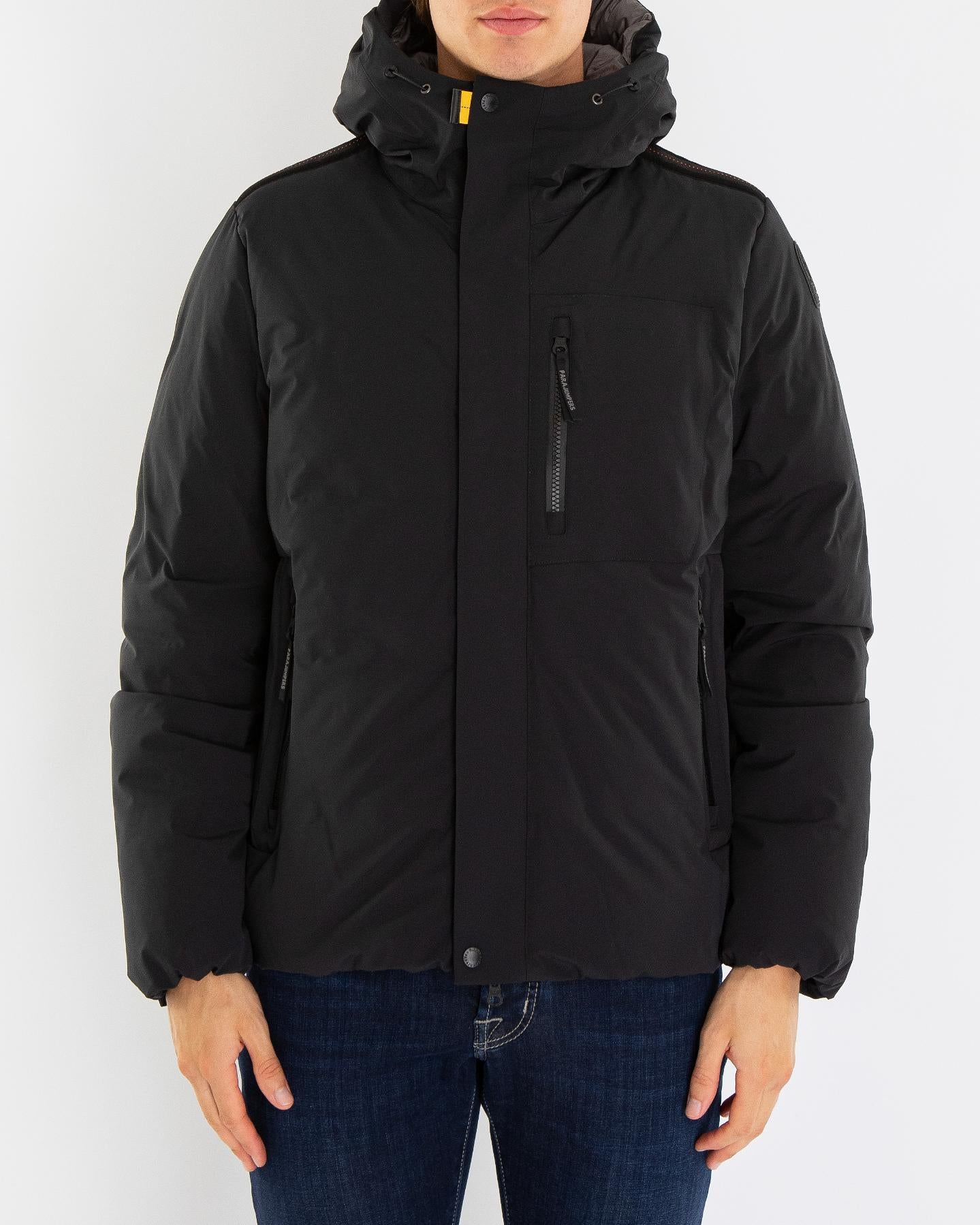 Heren Taiga Hooded Jacket Zwart