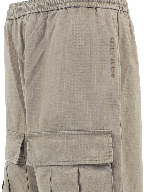 Heren Cargo Trousers Beige