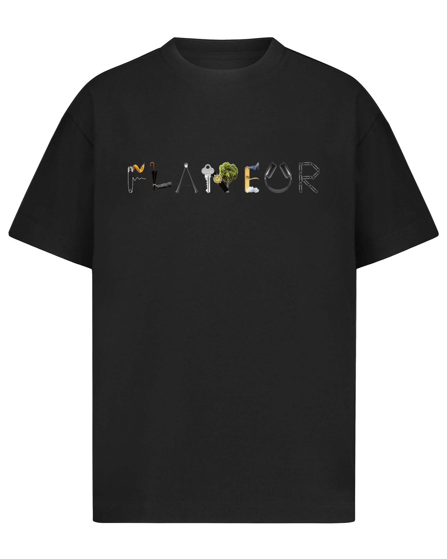 FLÂNEUR Heren Objects T-Shirt - Eleganza.nl