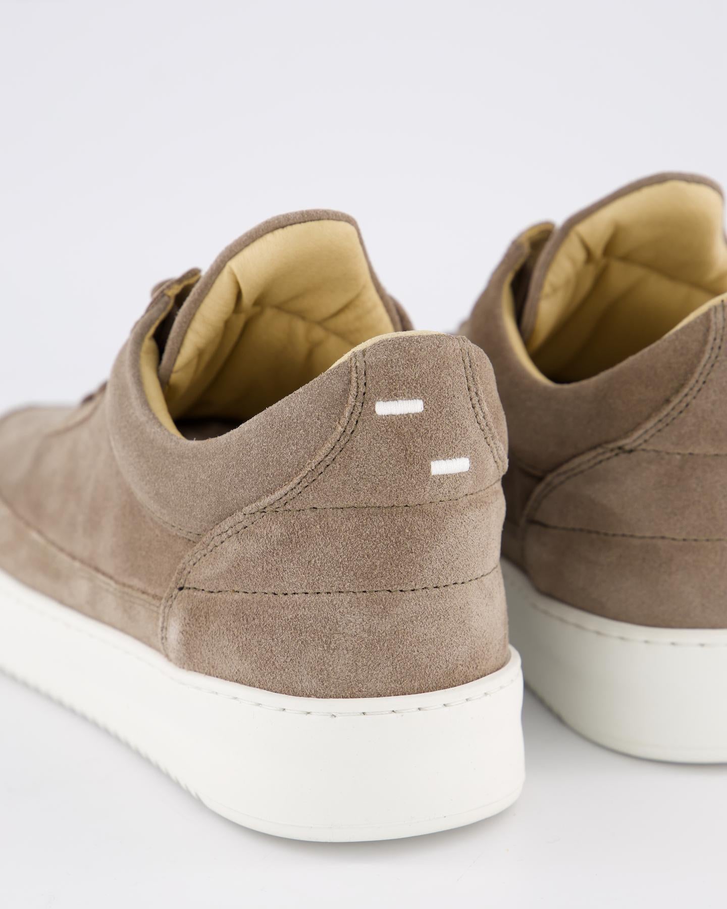 Heren Low Top Suede Organic Earth