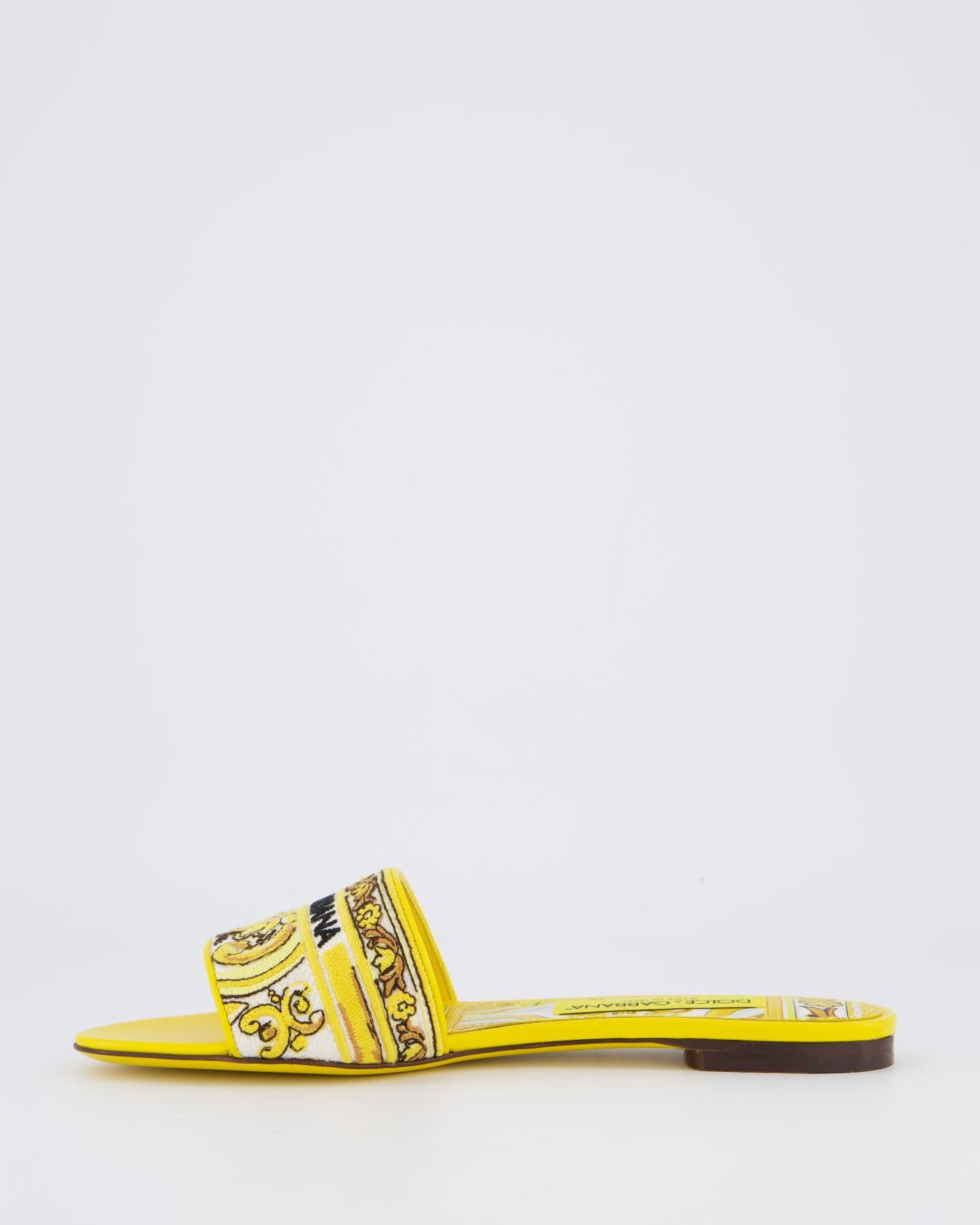 Dames Dolce & Gabbana Flat Slides