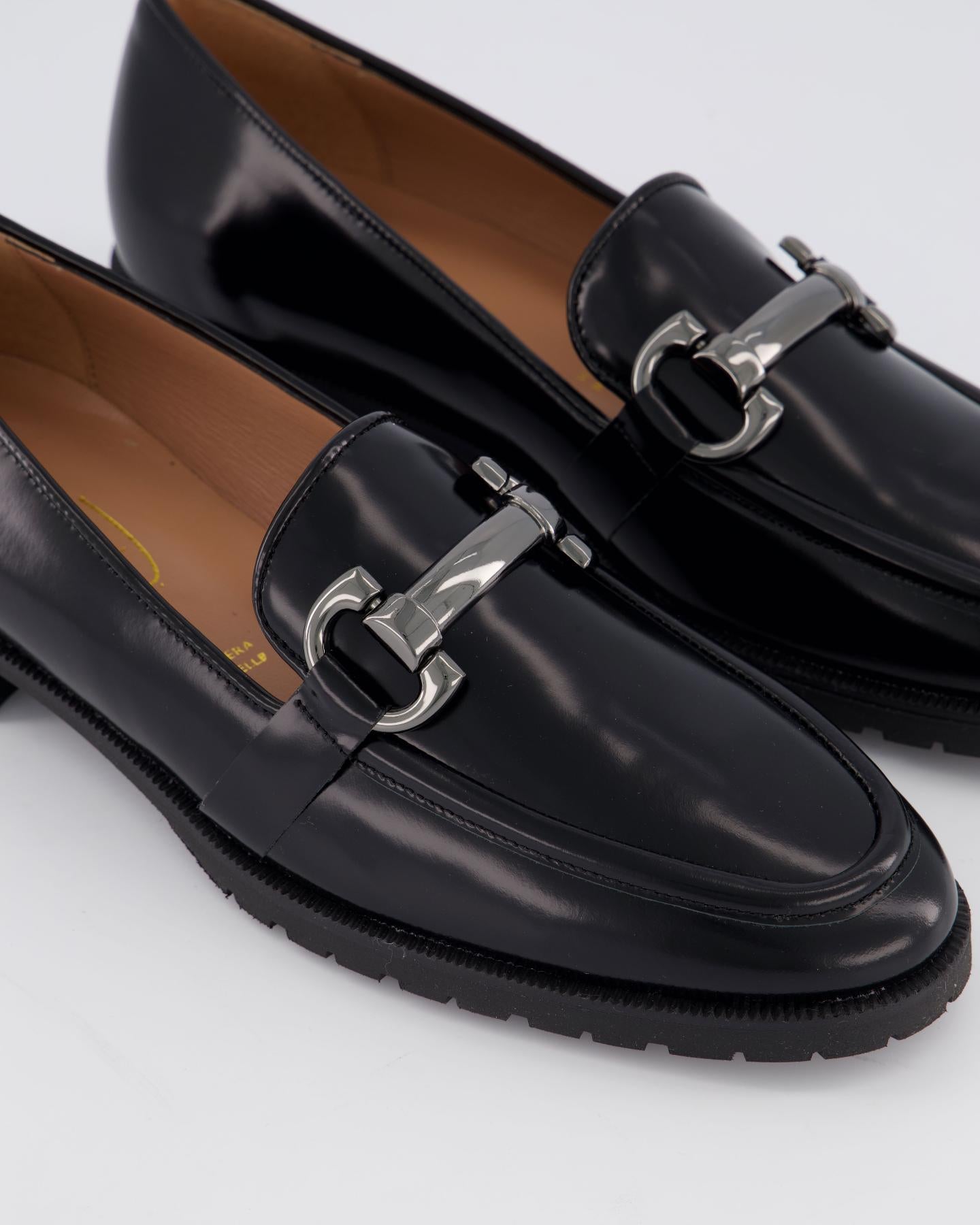 Gibaldi Dames Bianca Di Loafer Zwart - Eleganza.nl