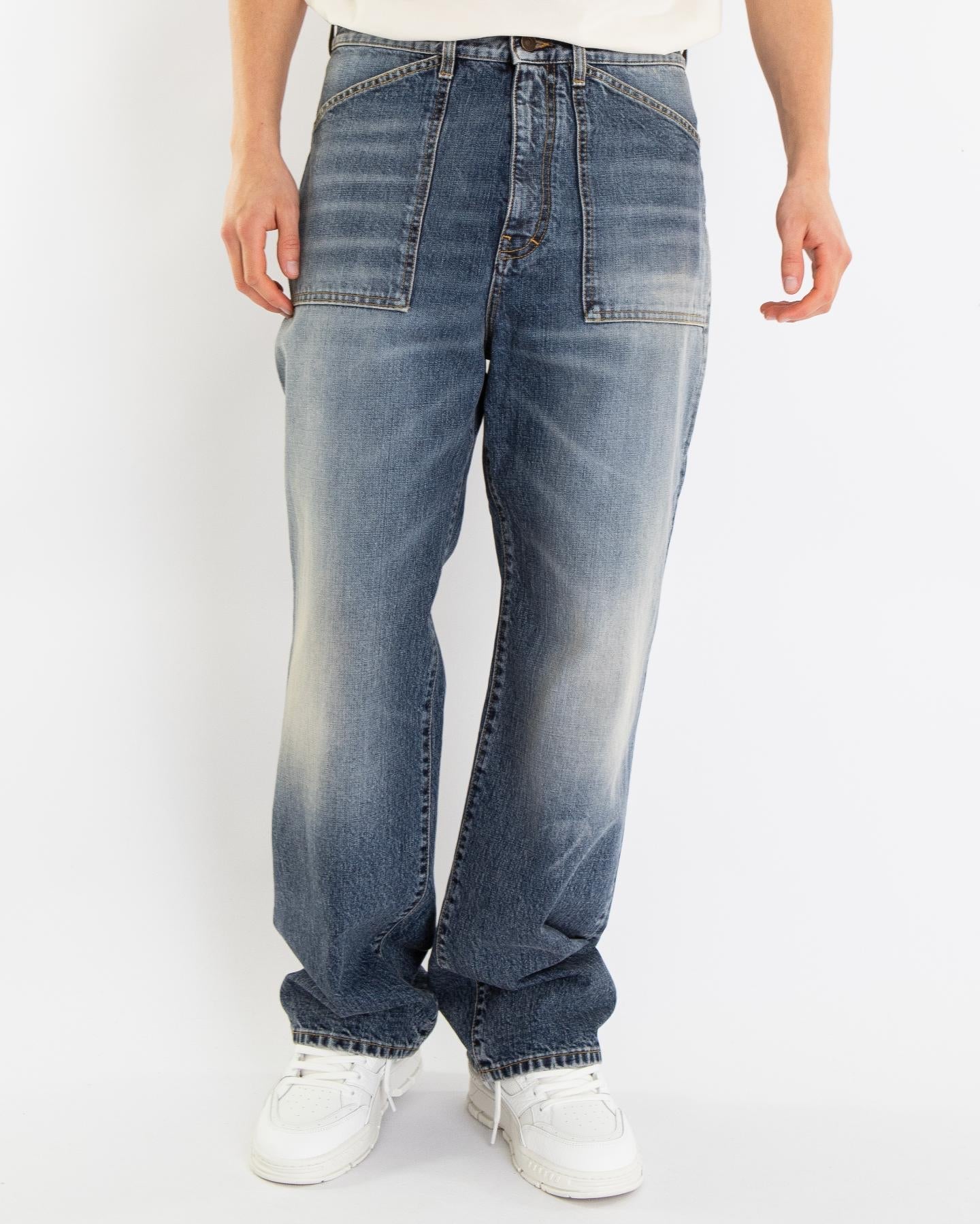 Givenchy Heren Loose Fit Jeans Blauw - Eleganza.nl