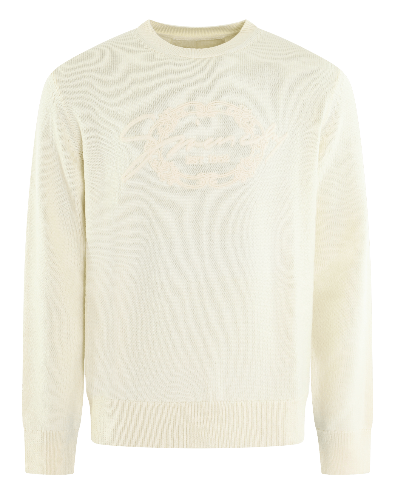 Givenchy Heren Medallion Sweater Wol Beige - Eleganza.nl