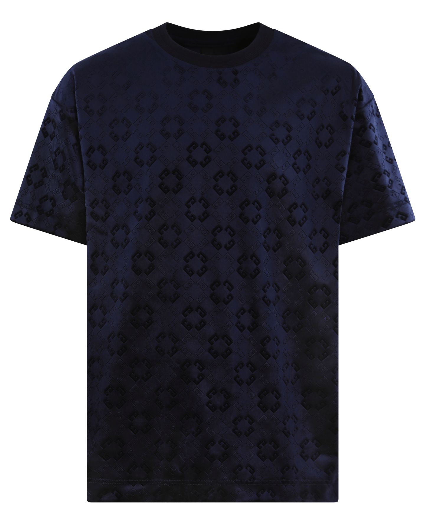 Givenchy Heren Monogram Velvet Shirt Blauw - Eleganza.nl