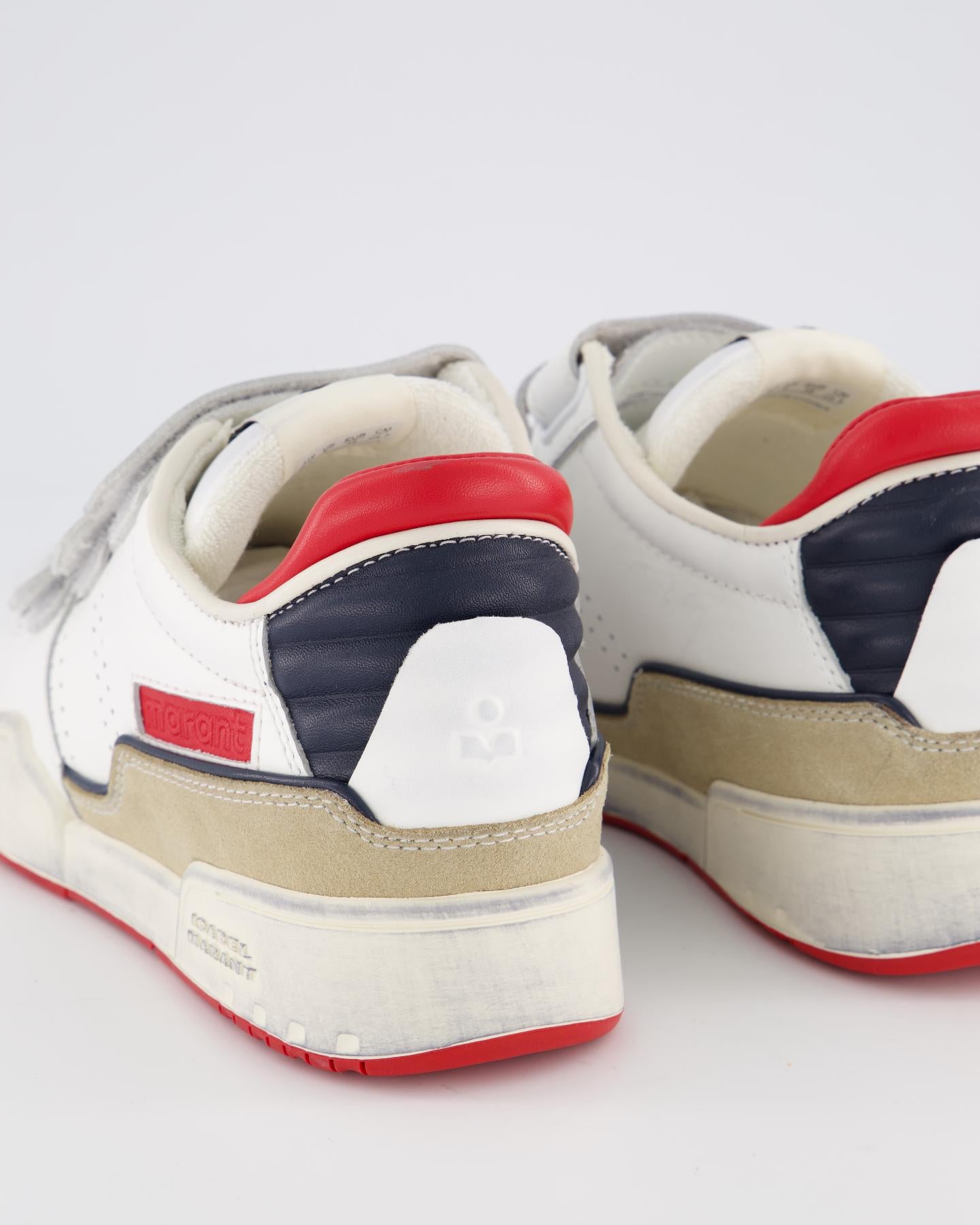 Dames Oney Sneaker Wit/Blauw/Rood