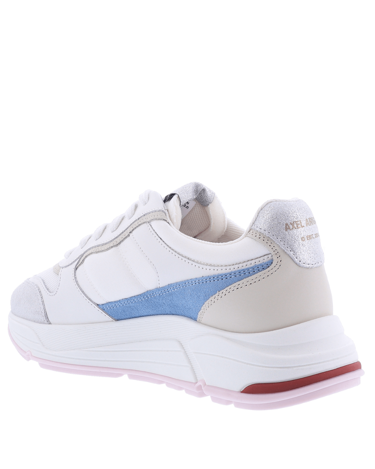 Dames Rush Sneaker Wit/Zilver