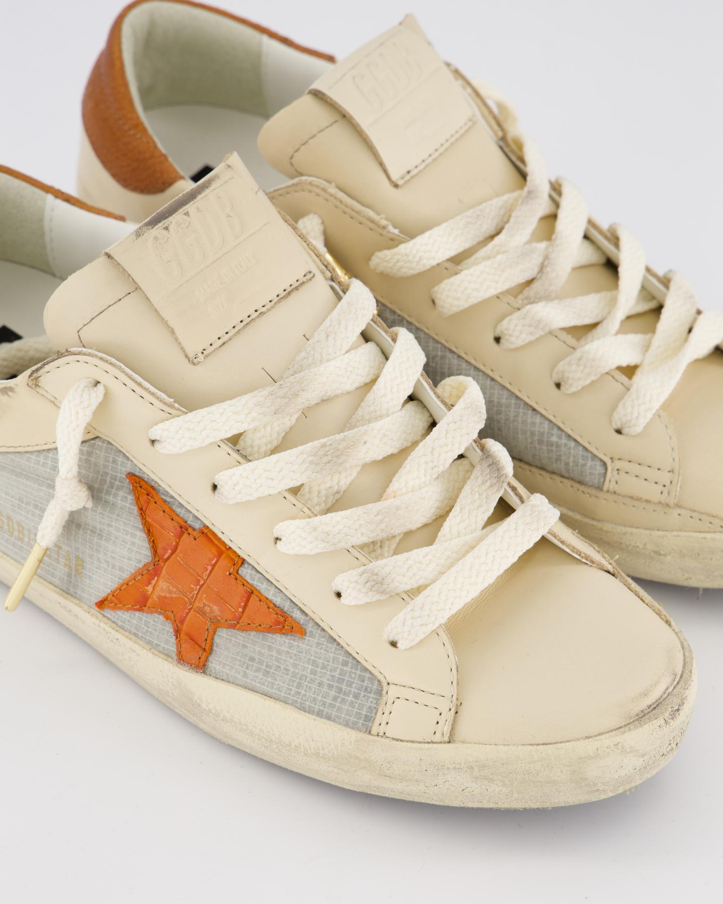 Dames SuperStar Double Sneaker Beige