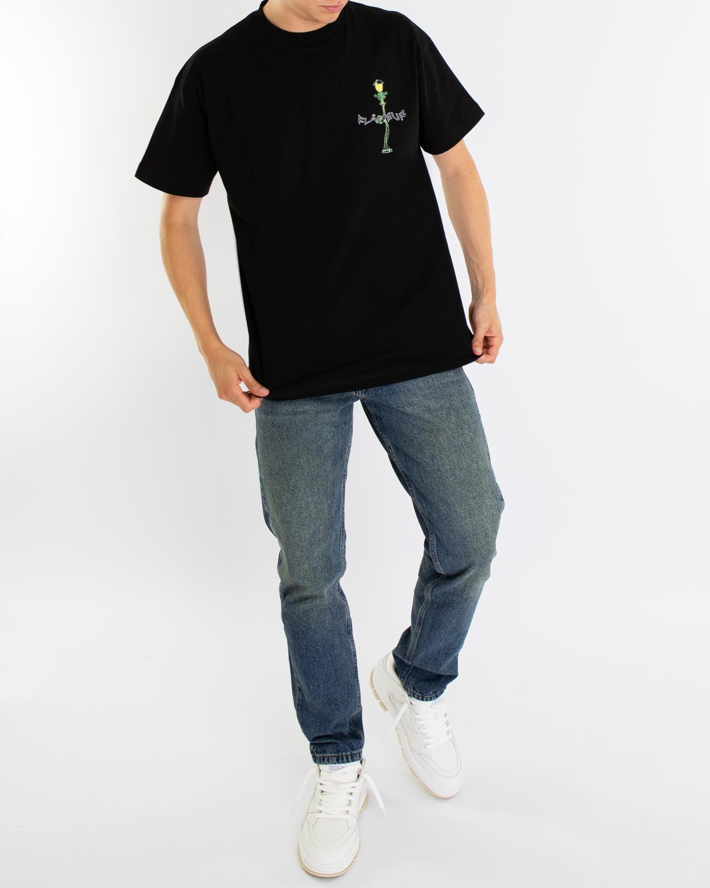 Heren Lantern T-Shirt Black