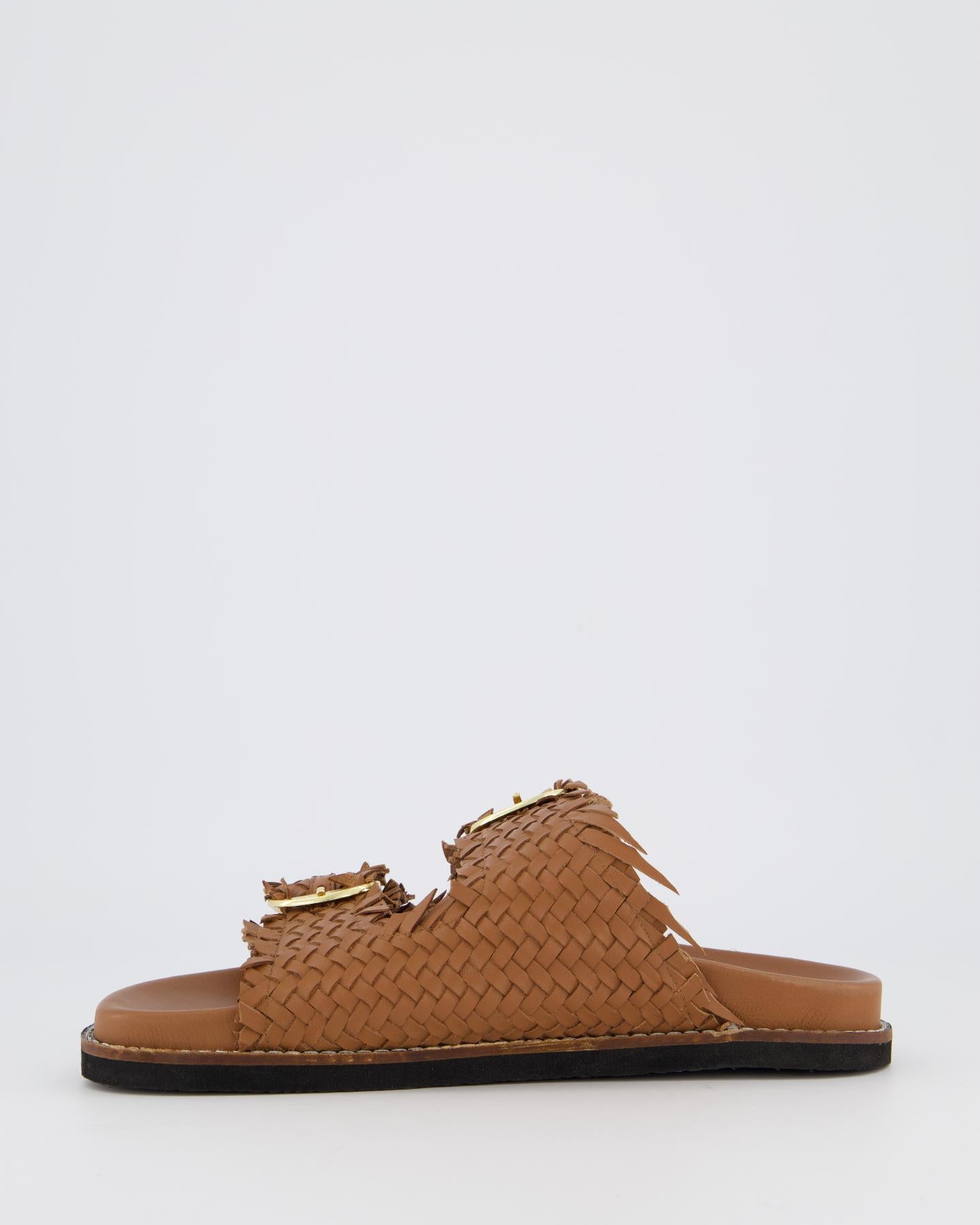 Dames Knot Slipper Bruin