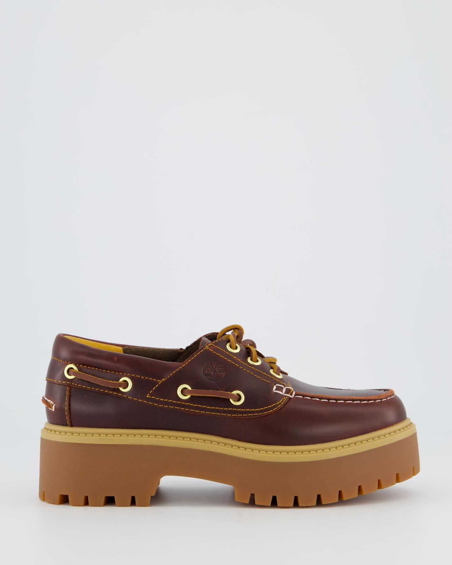 Dames Stone Street Boat Shoe