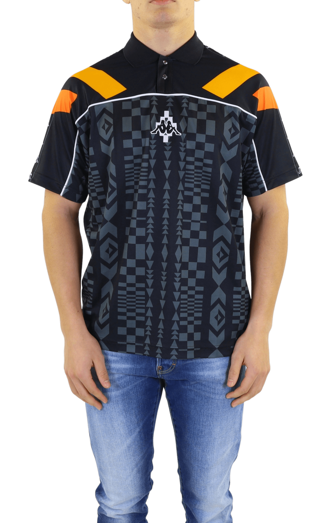 Heren Aop Folk Kappa Soccer Polo